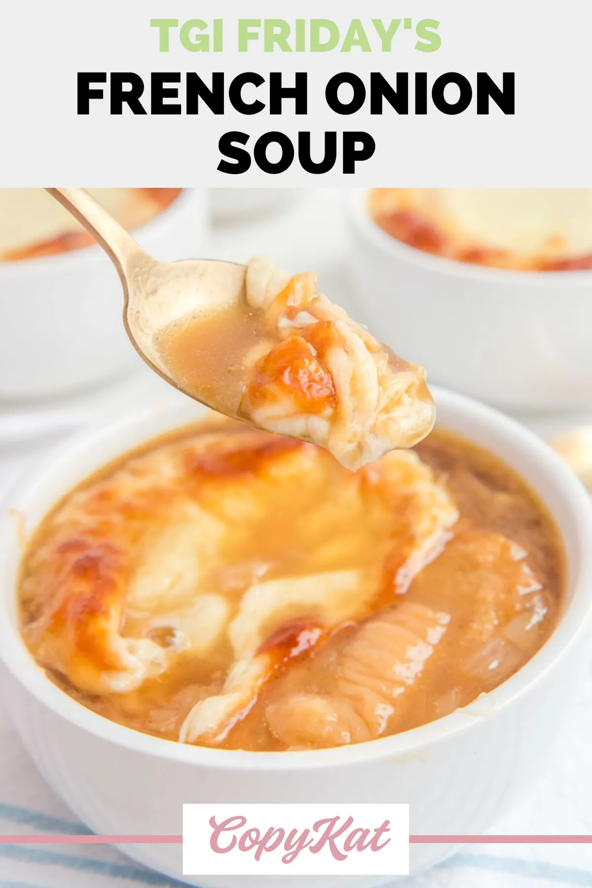 Better Than TGI Fridays French Onion Soup