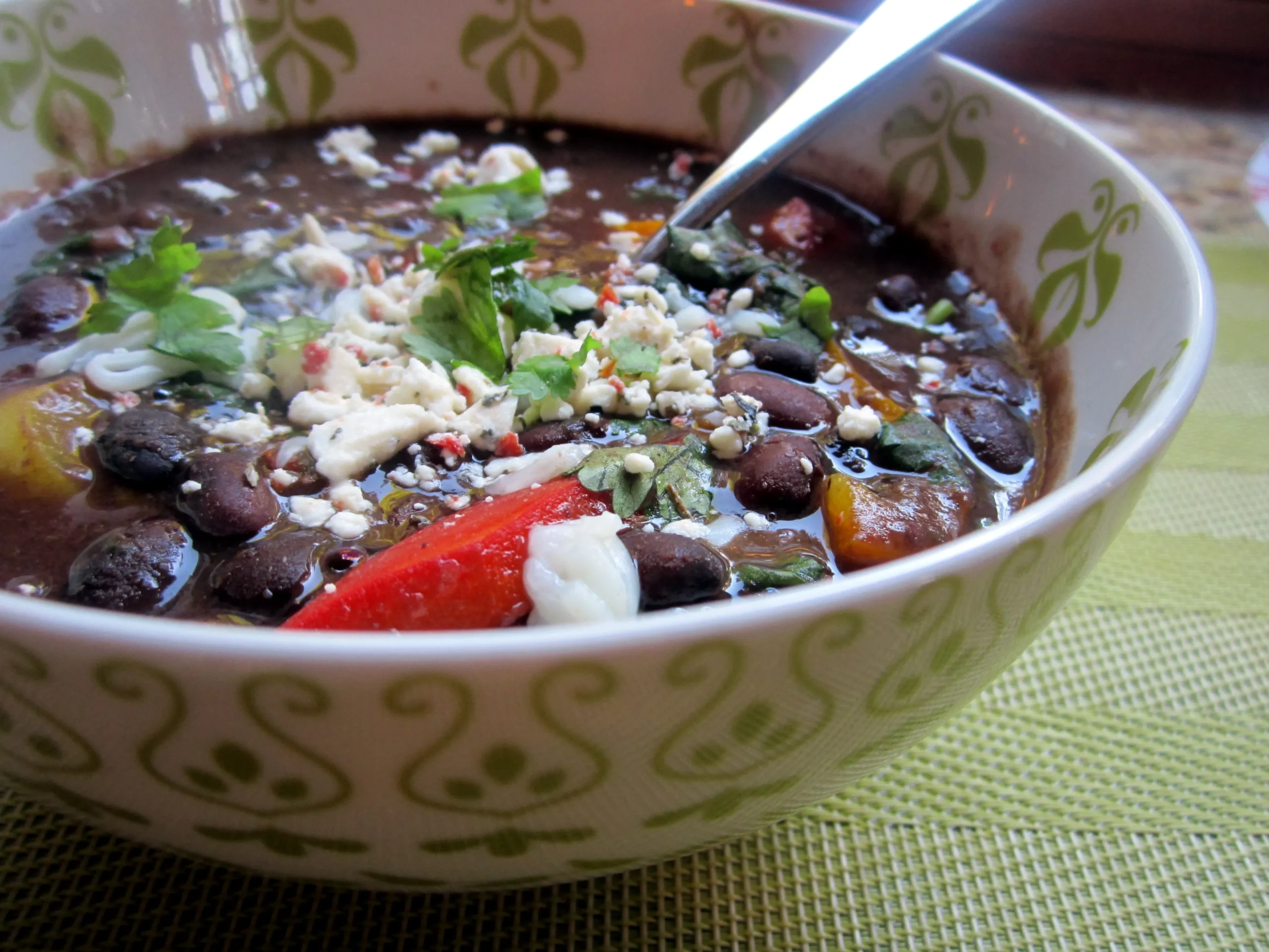 Black Bean Cassoulet Soup