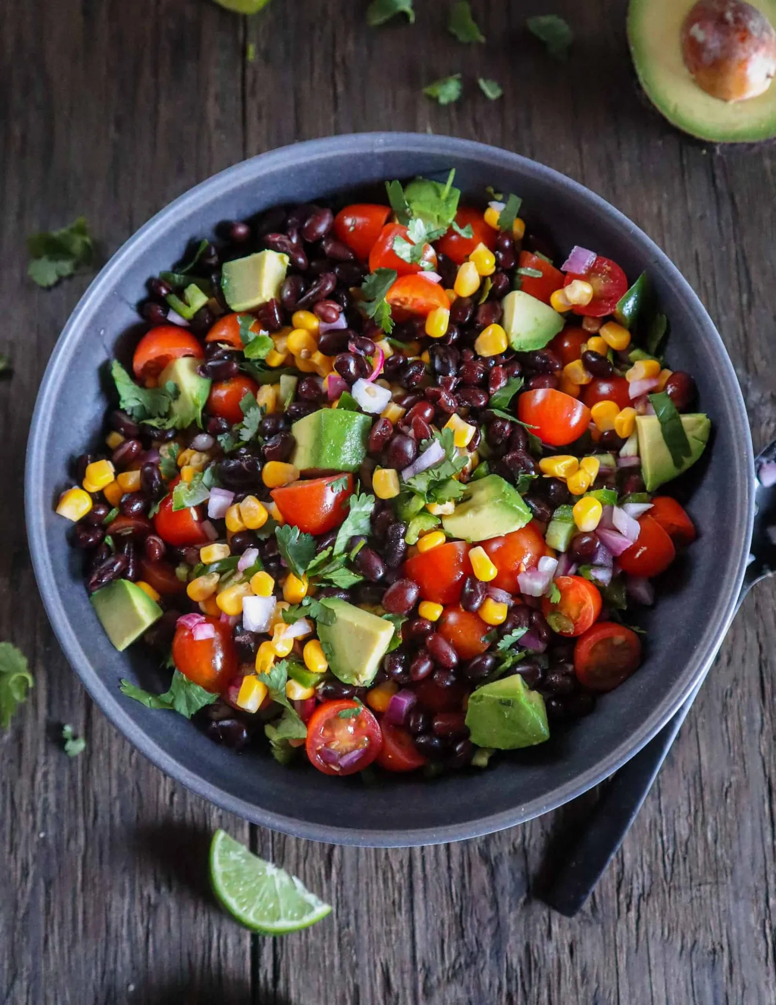 Black Bean and Avocado Salad