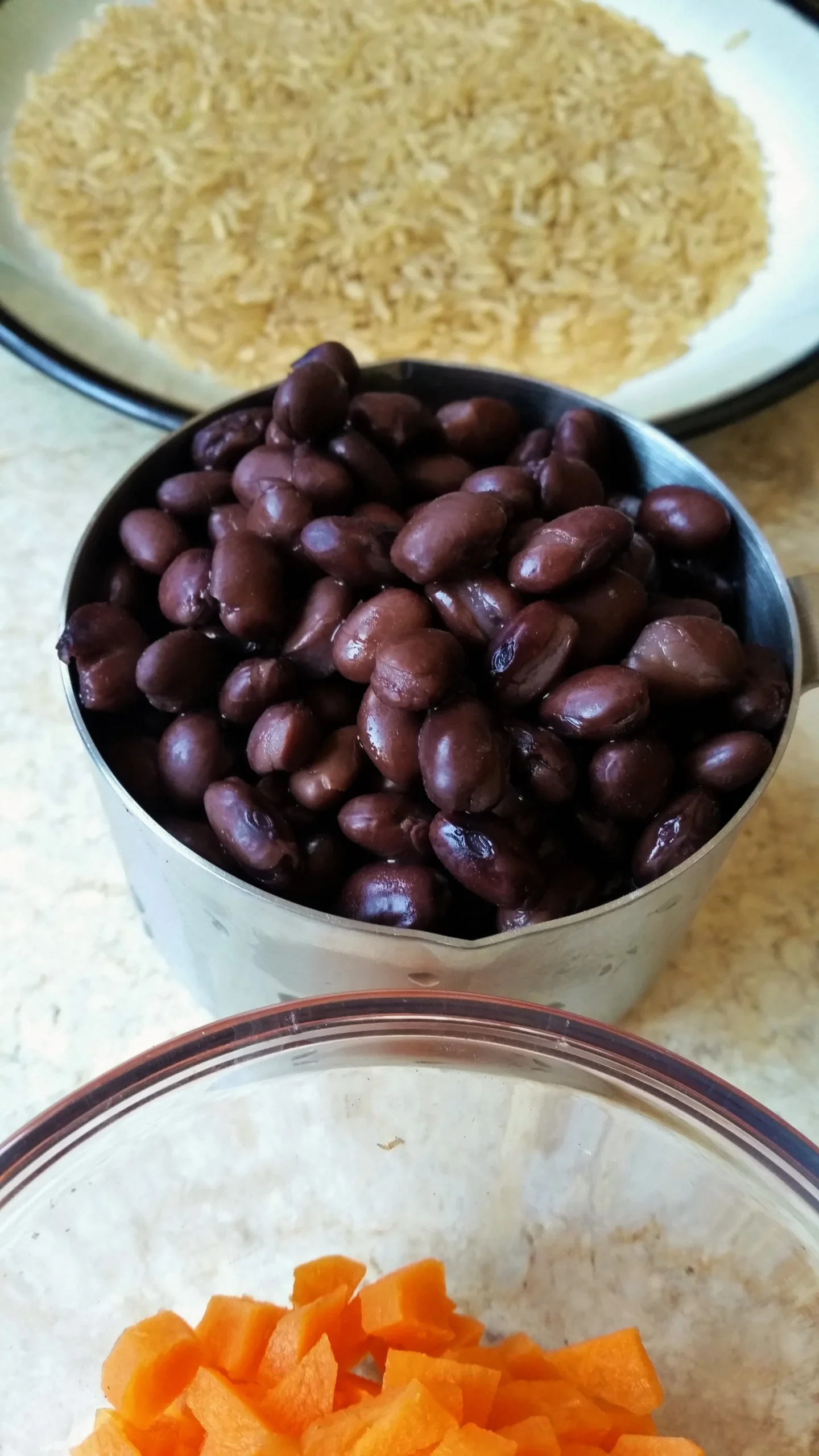 Black Beans Carrots Rice