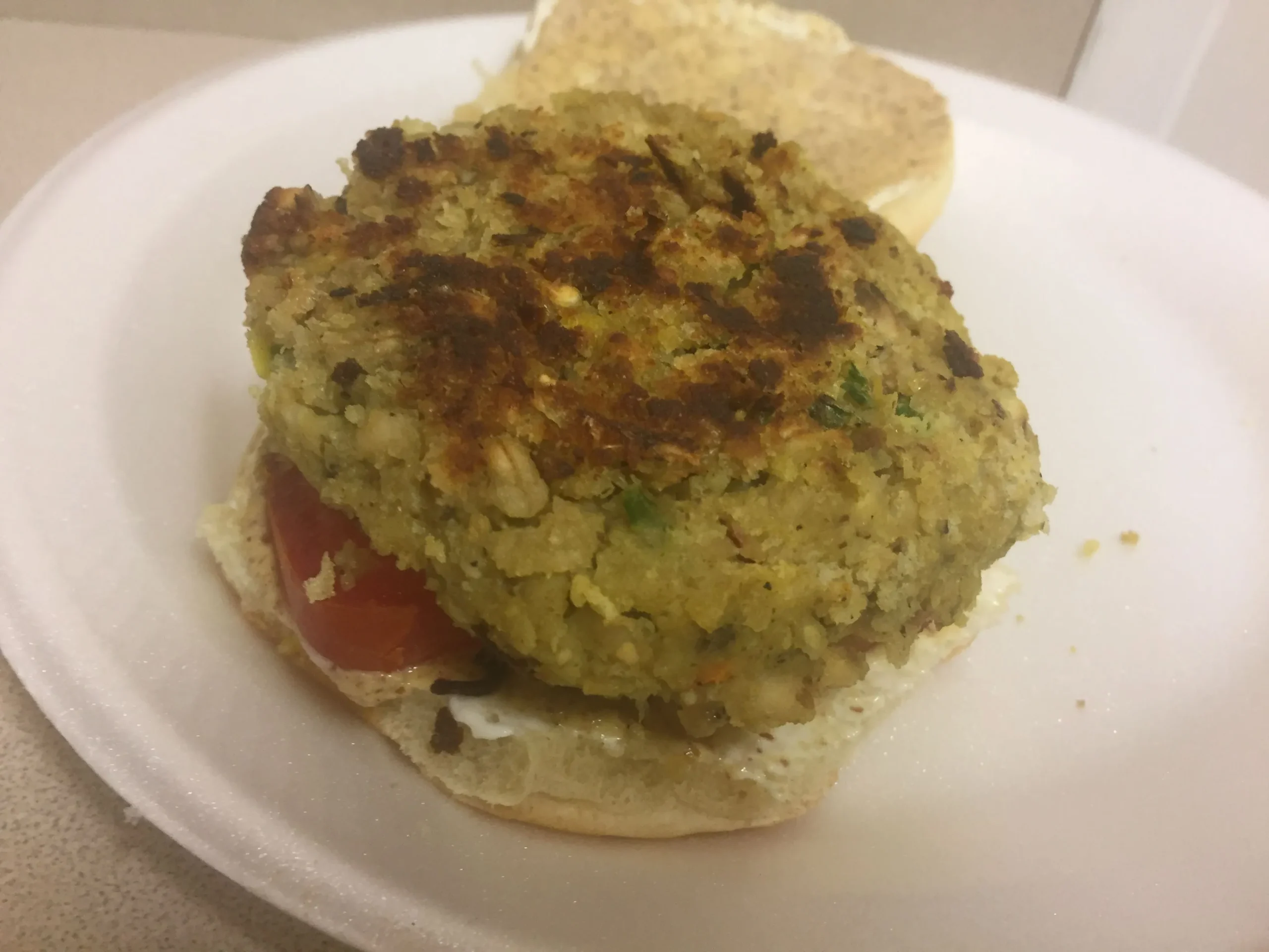 Black Eyed Pea and Quinoa Burgers