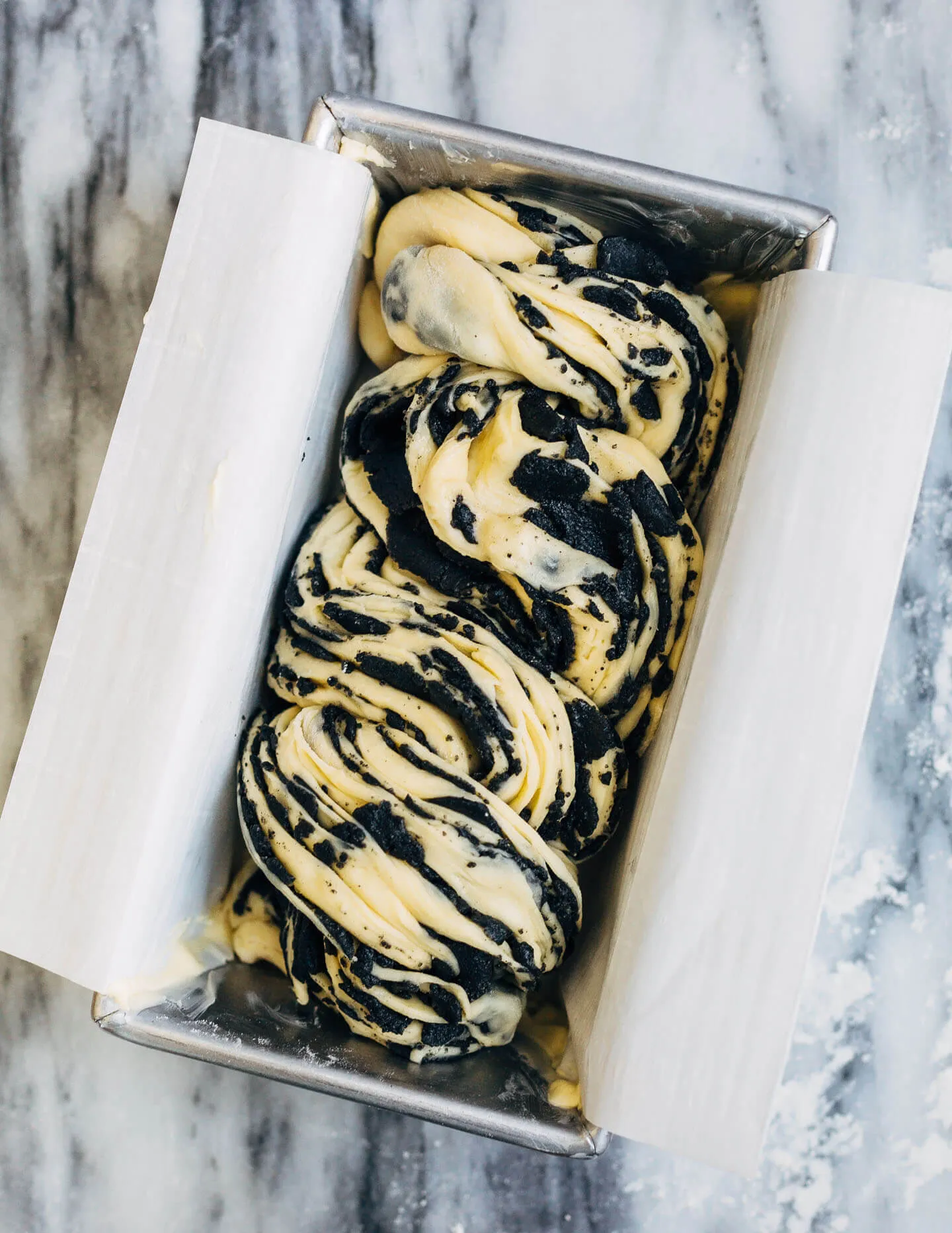 Black Sesame Twist Bread
