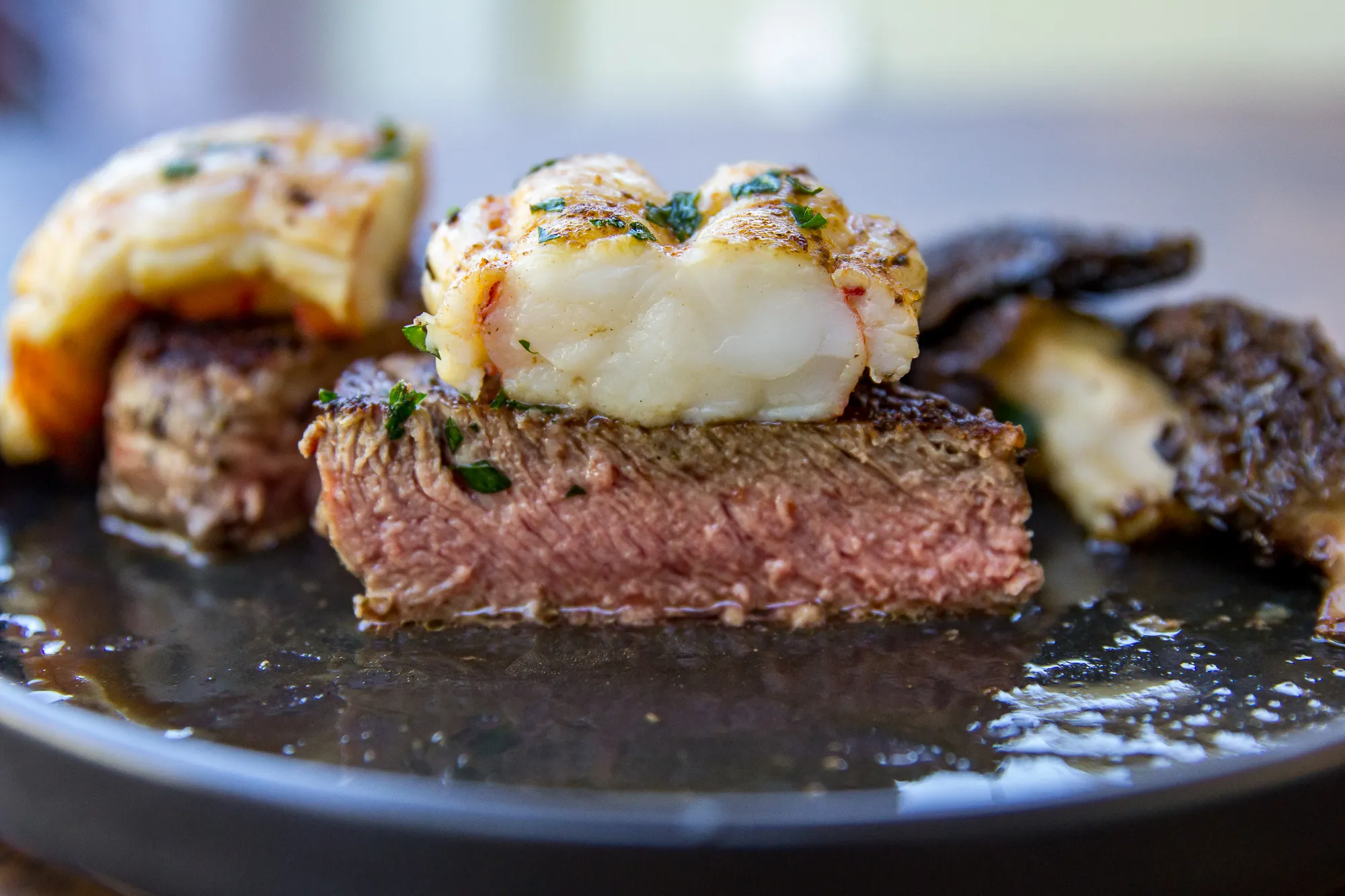 Blackstone Filet Mignon with Lobster