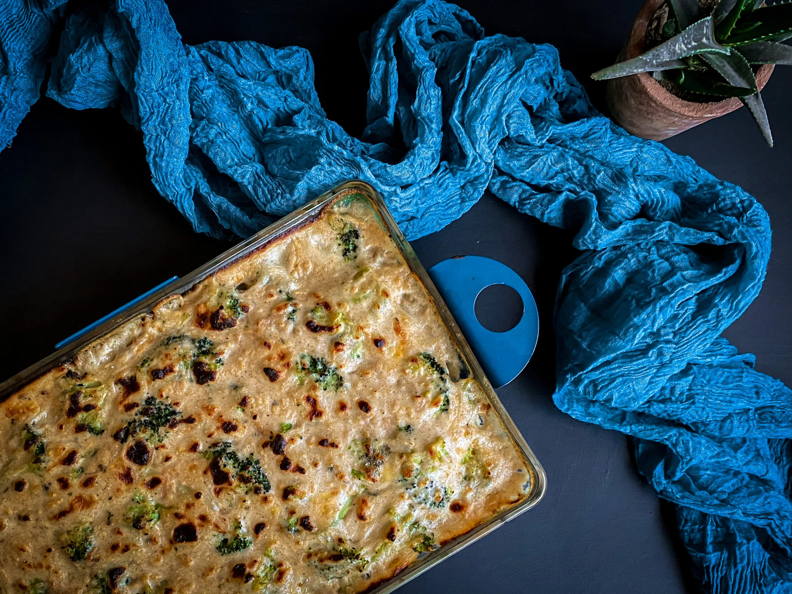 Blue Cheese Broccoli Casserole