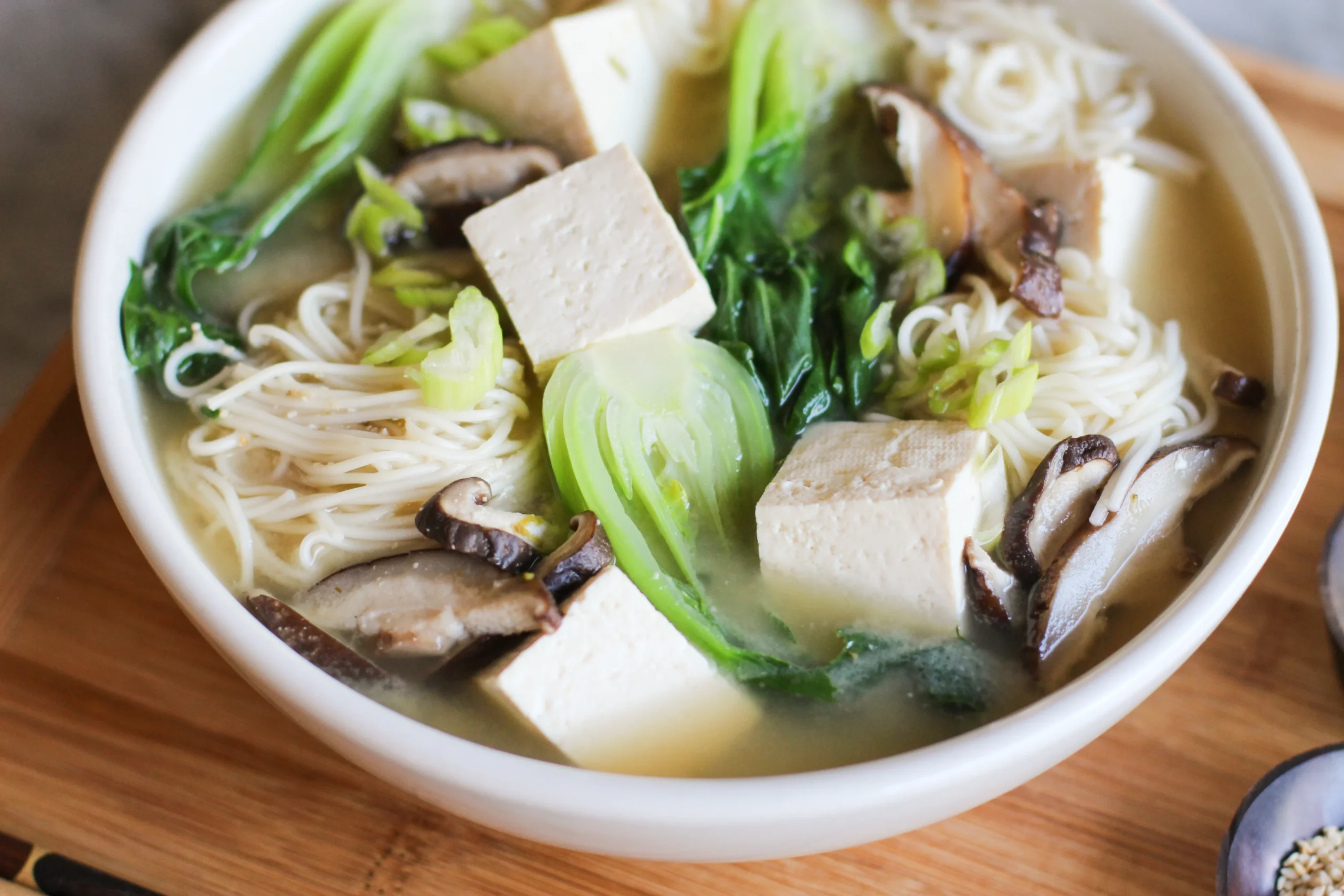 Bok Choy and Tofu Soup
