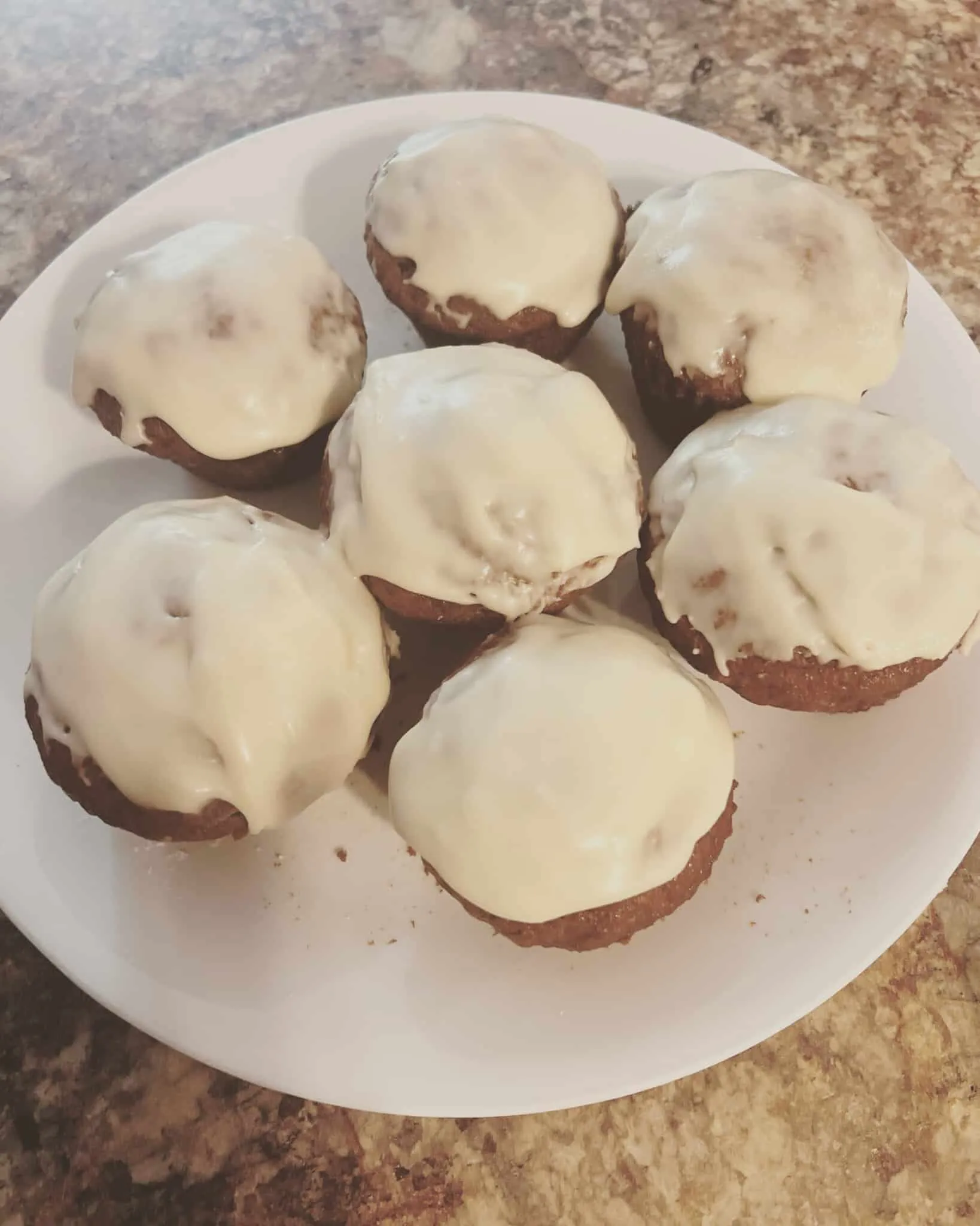 Boozy Banana Bread Muffins with Spiced Rum