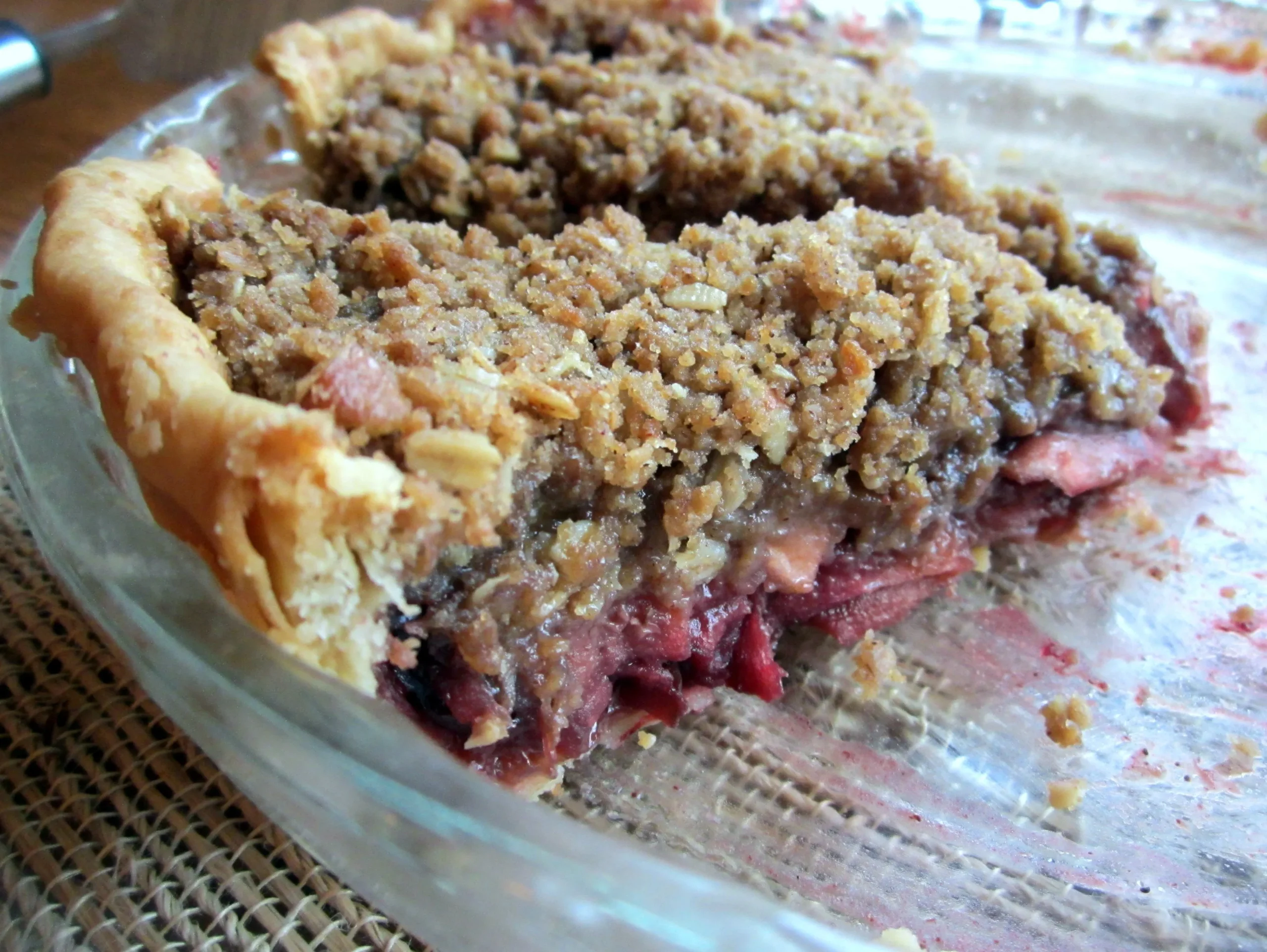 Bourbon Sour Cherry Pie