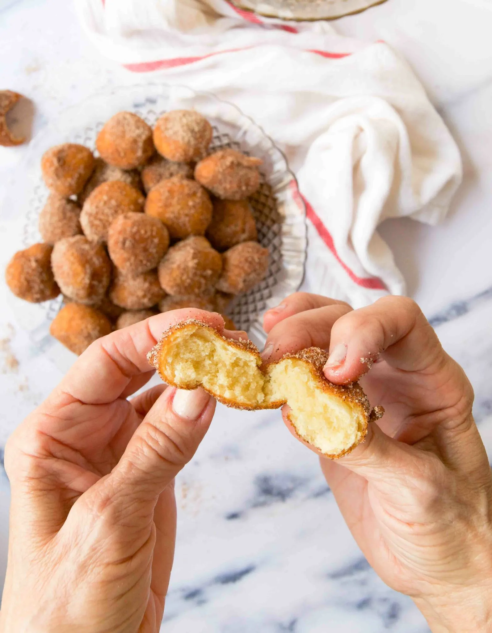 Brazilian Funnel Cake Balls Crispy Bolinhos de Chuva for a Tasty Treat