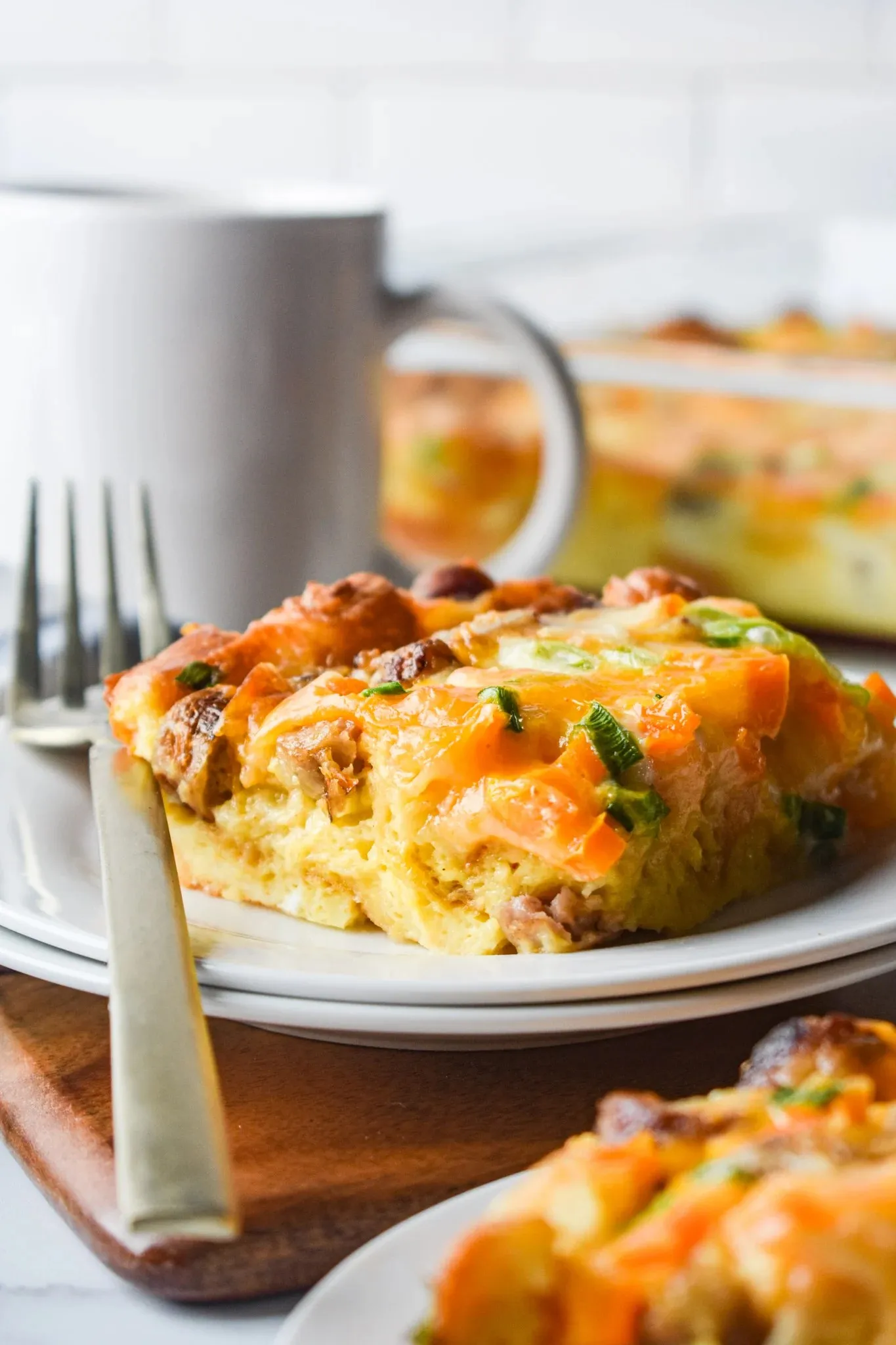 Breakfast Crescent Roll Casserole