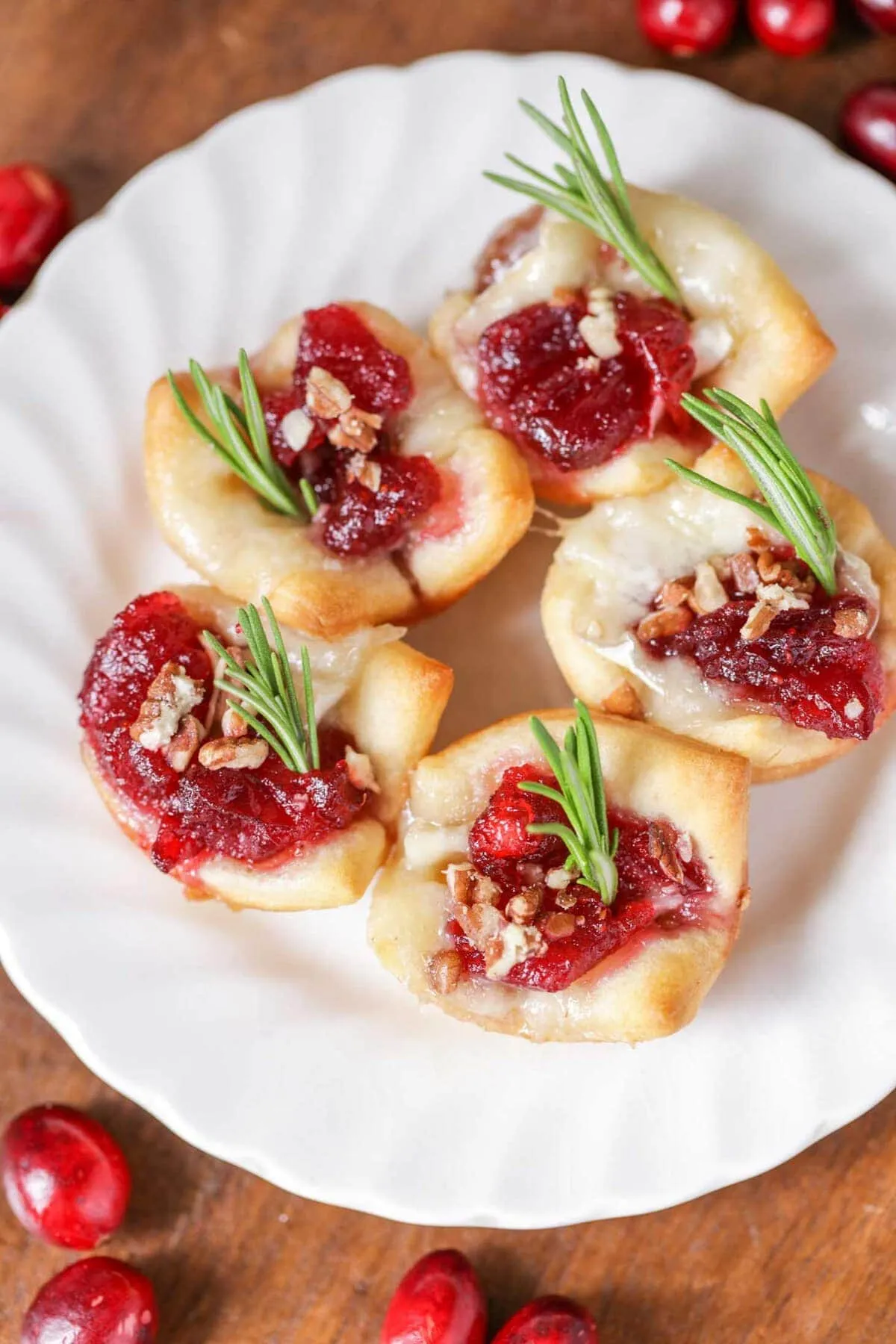 Brie and Cranberry Bites