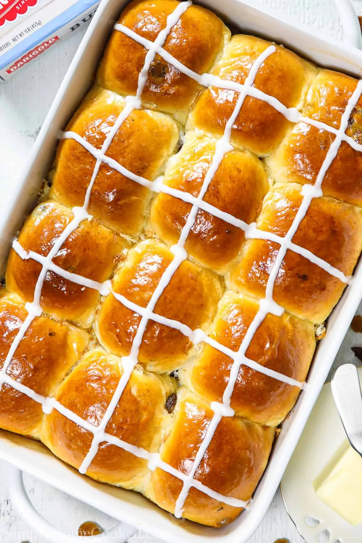 Brioche Hot Cross Buns