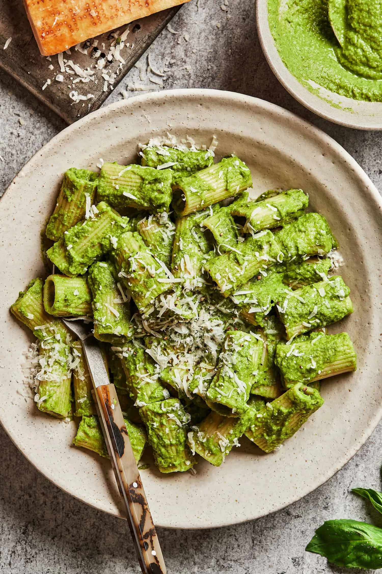 Broccoli Pesto Grilled Cheese