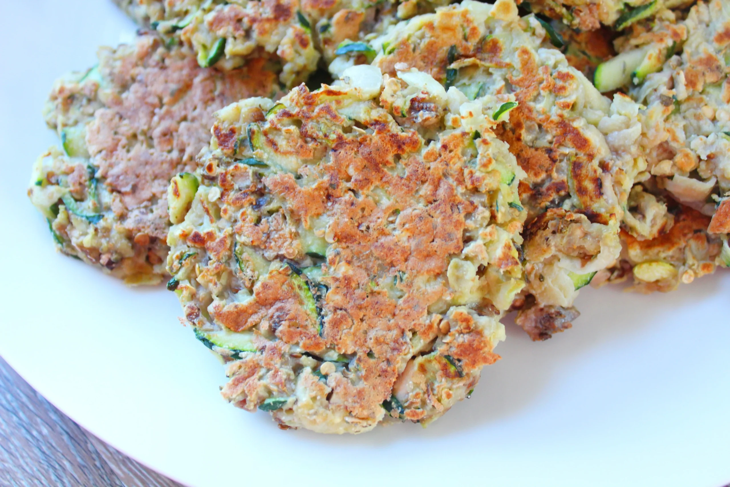 Broccoli Zucchini Egg Fritters