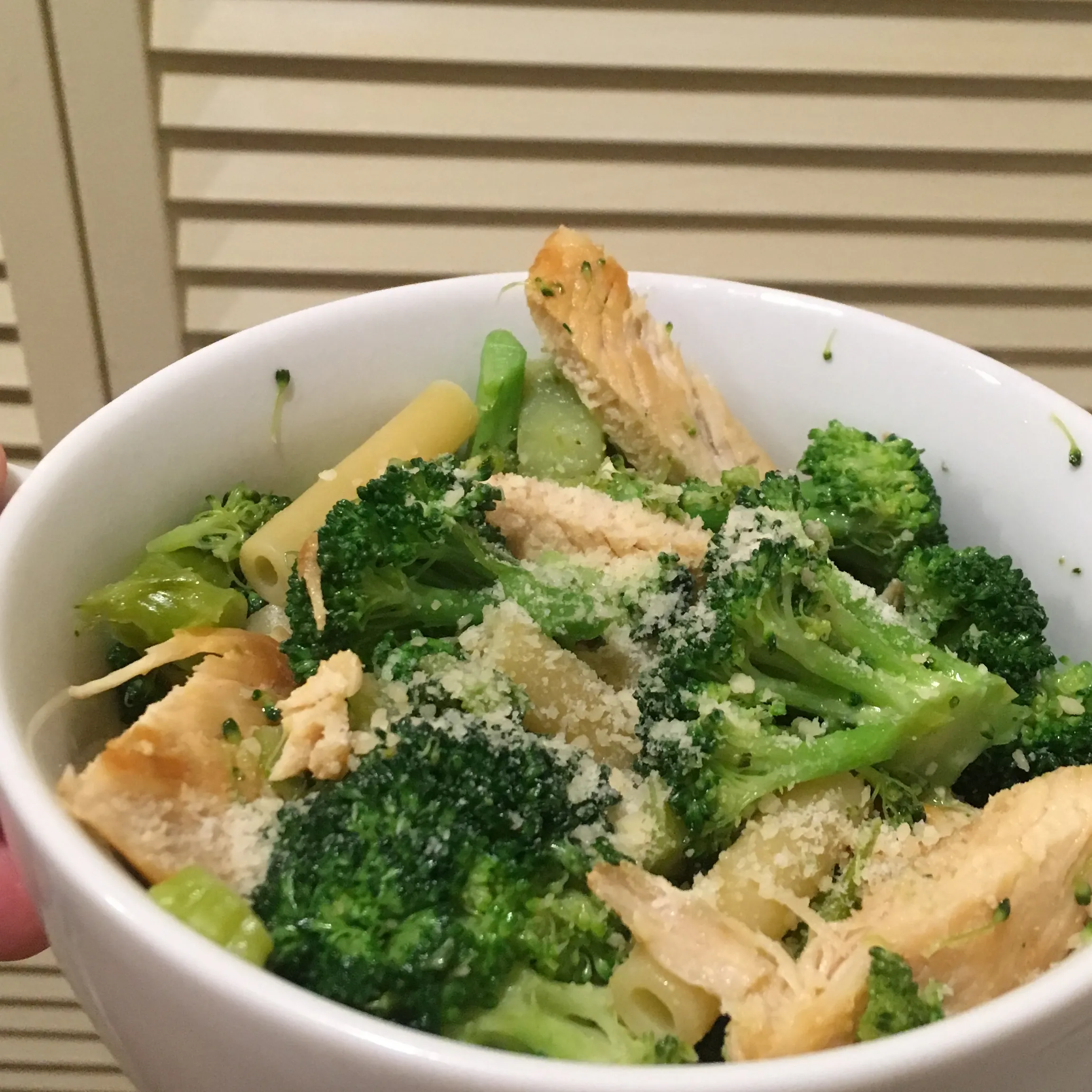 Broccoli and Angel Hair Pasta