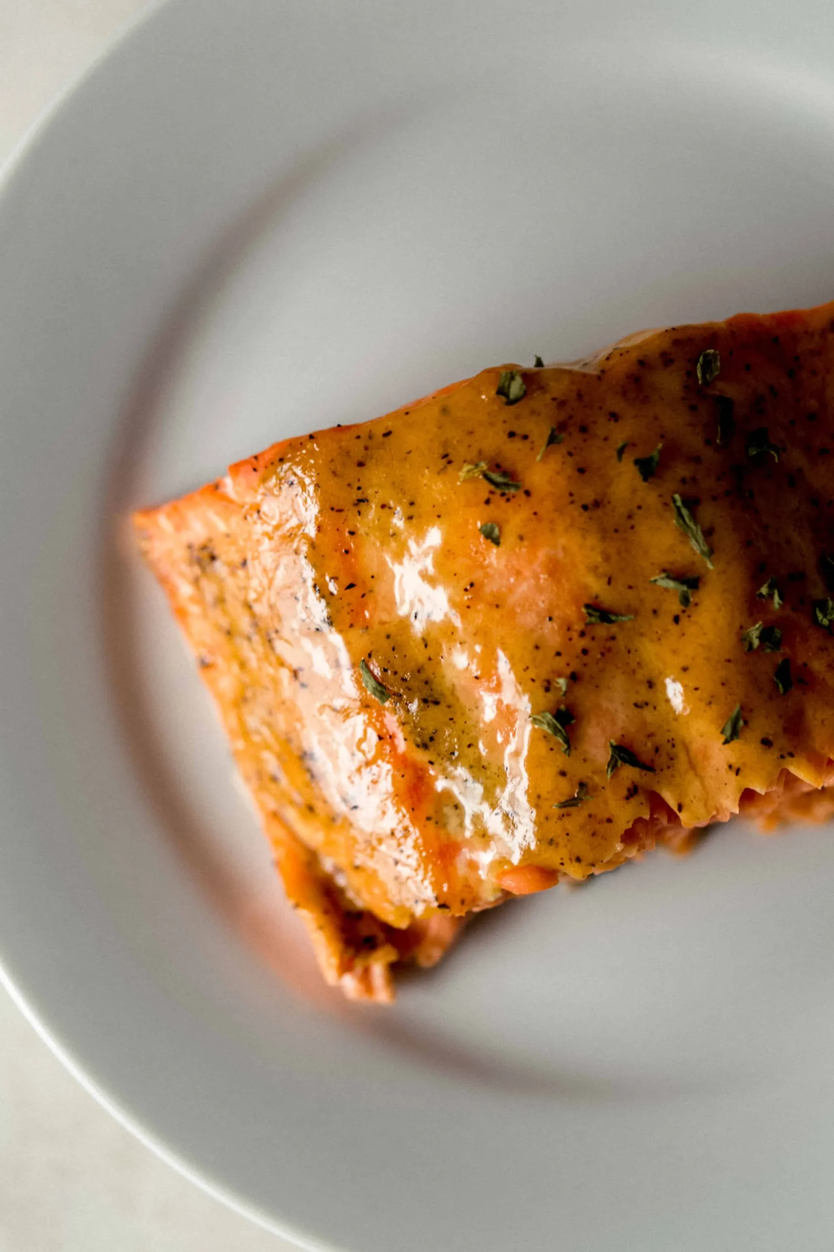 Brown Sugar Dijon Glazed Salmon