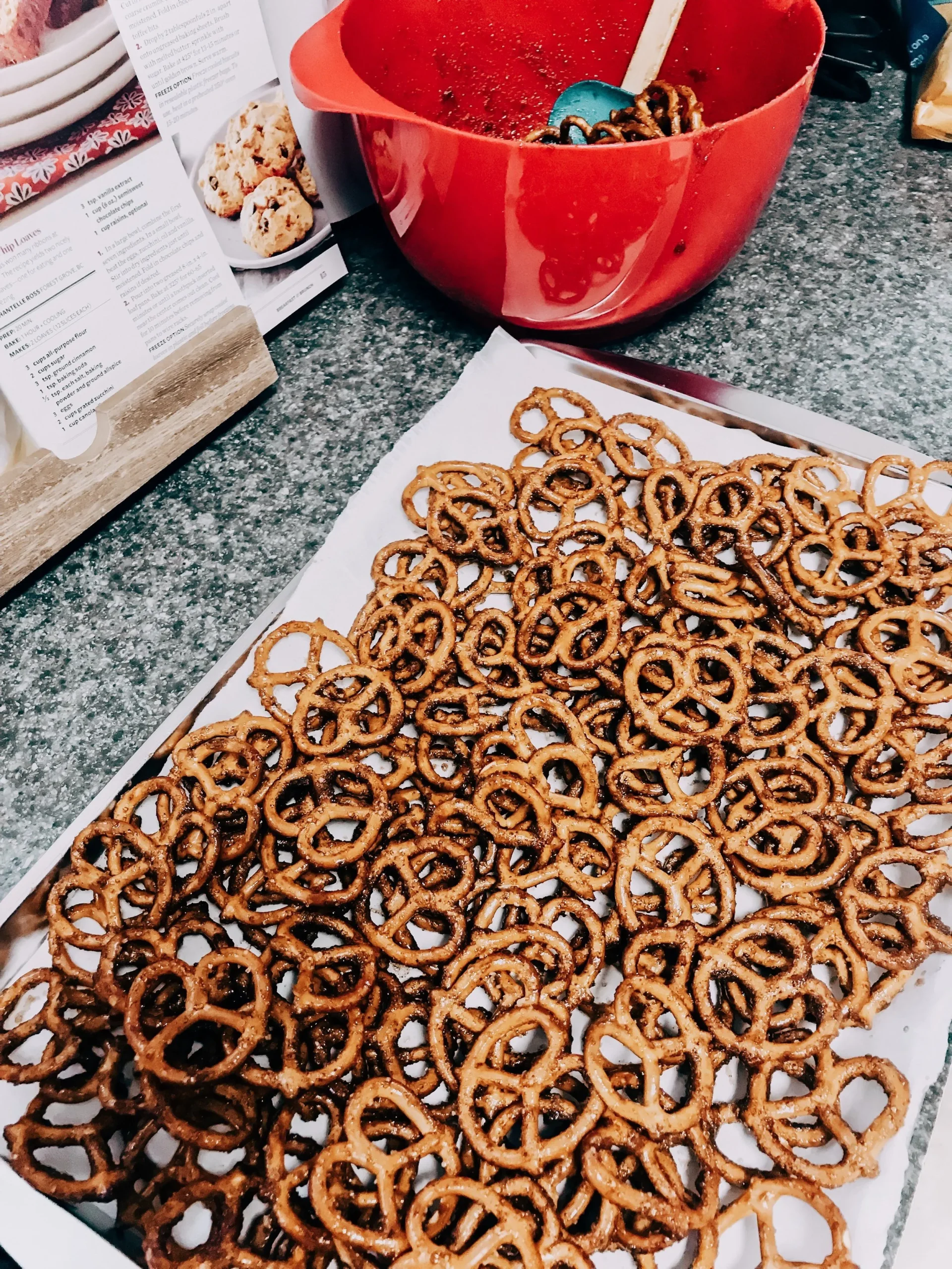 Brown Sugar and Cinnamon Pretzels