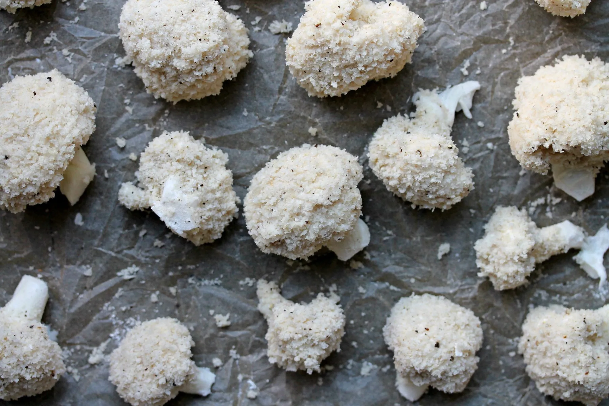 Buffalo Cauliflower Salad with Dill Ranch