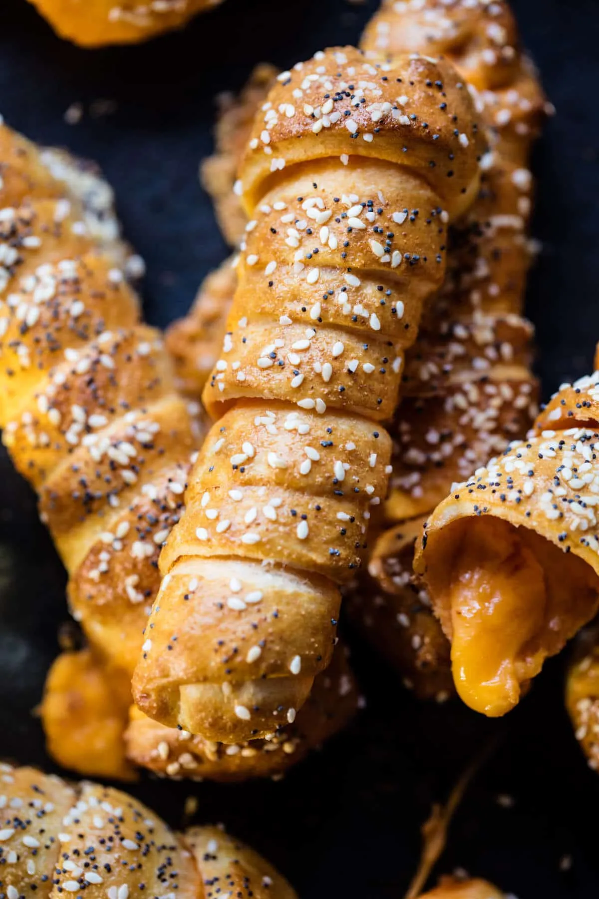 Buffalo Cheddar Soft Pretzel Twist Everything Spice