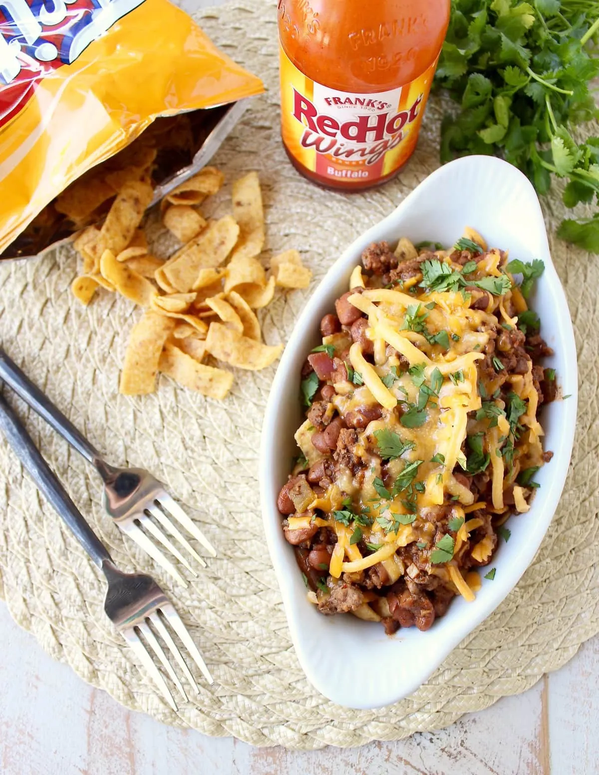 Buffalo Frito Chili Pie