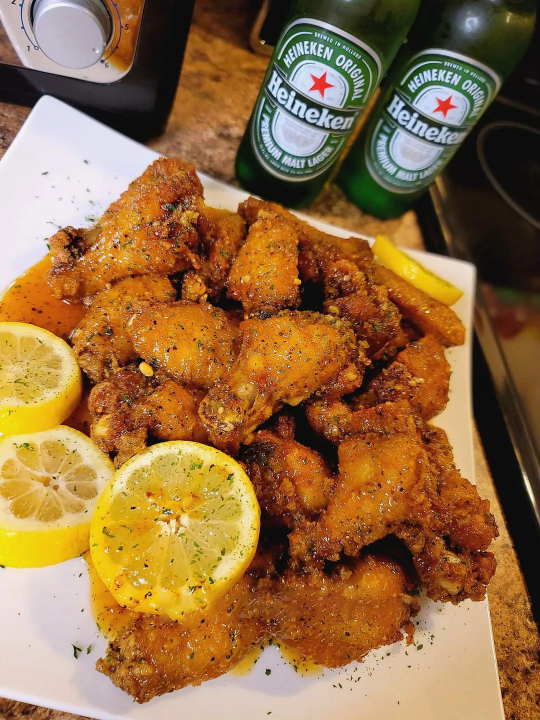 Buffalo Lemon Pepper Wings