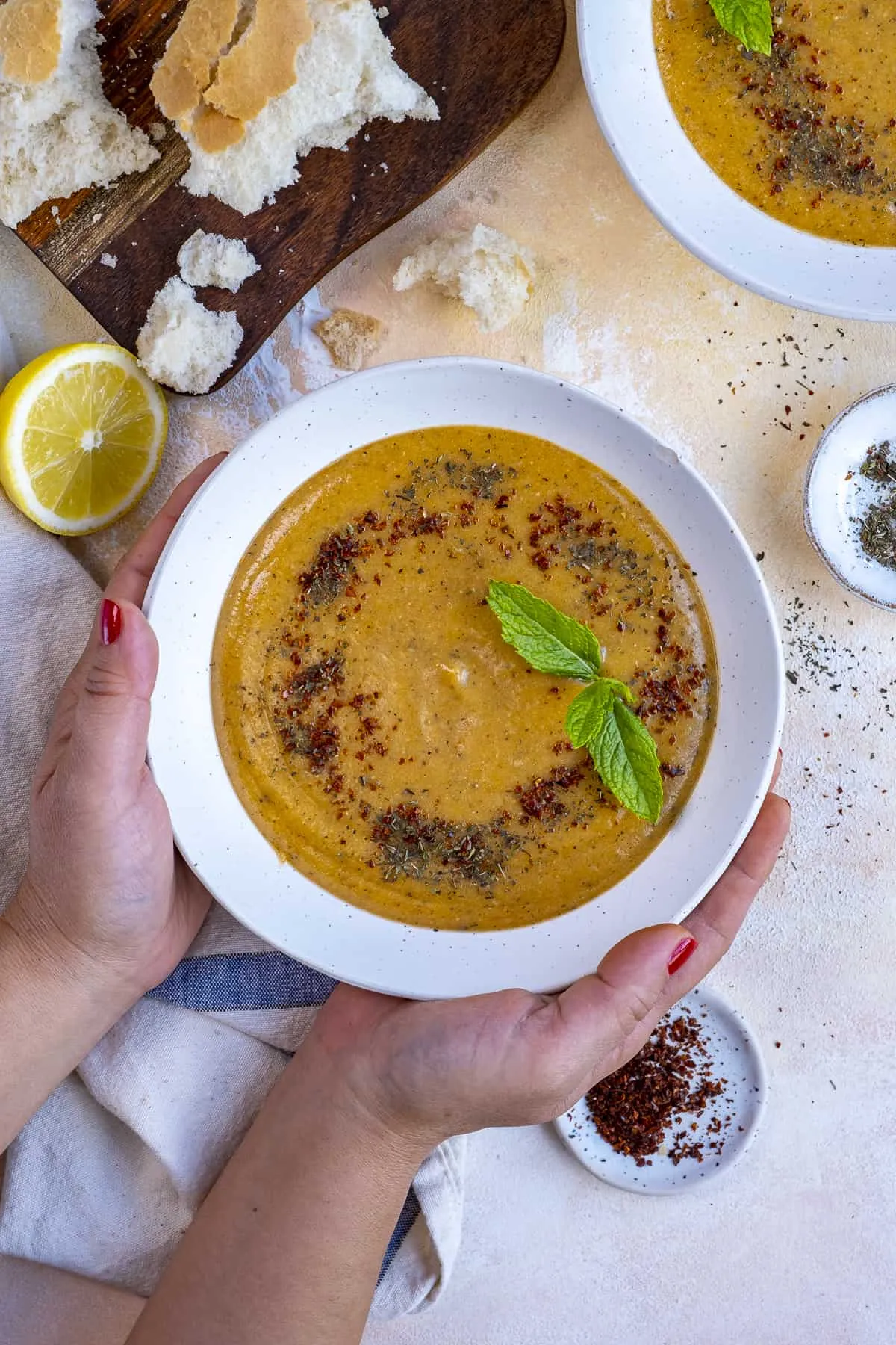Bulgurlu Mercimek Corbasi (Bulgar Lentil Soup)
