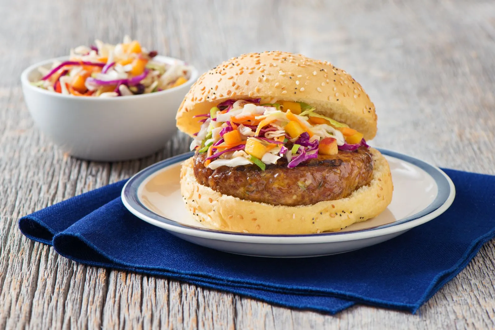 Burger Loaf with Sweet and Sour Glaze
