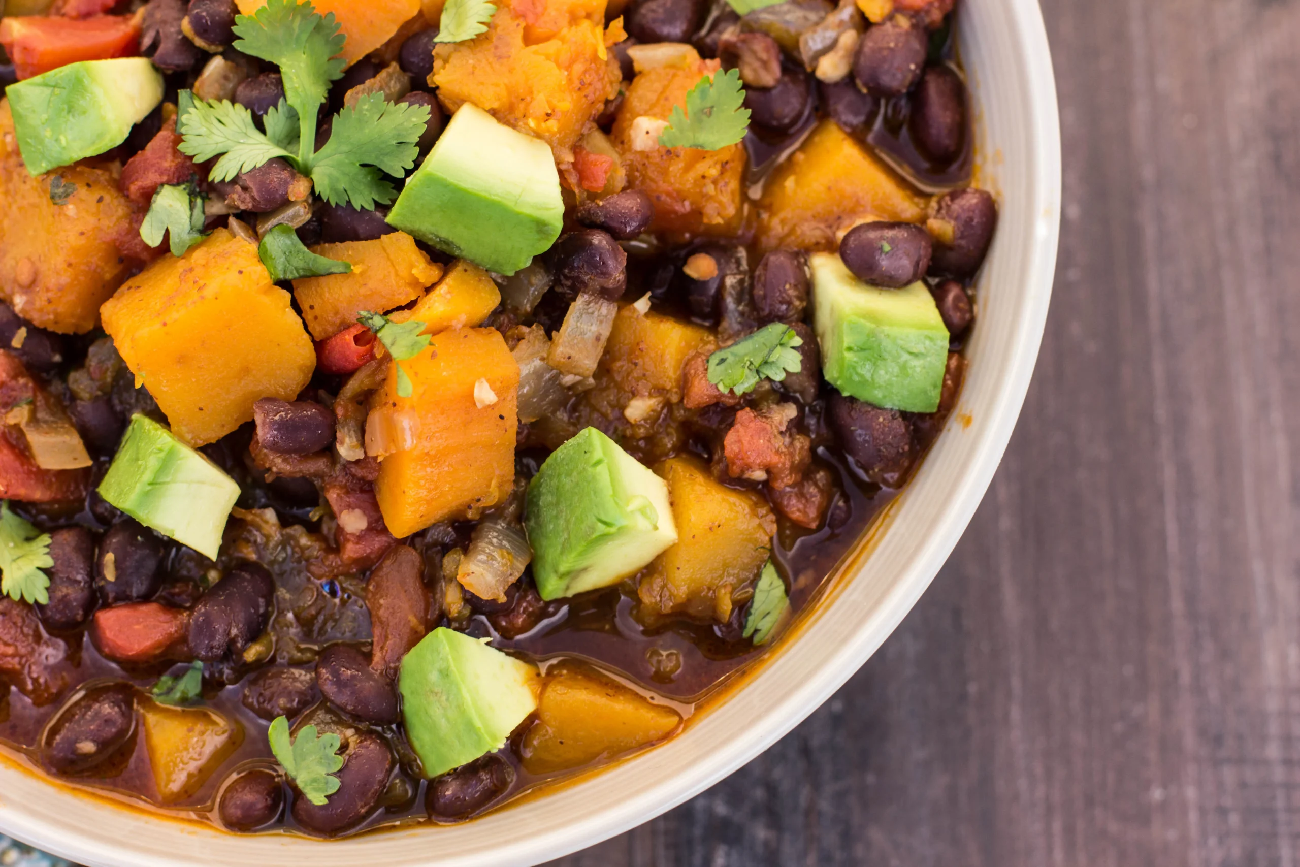 Butternut Squash and Black Bean