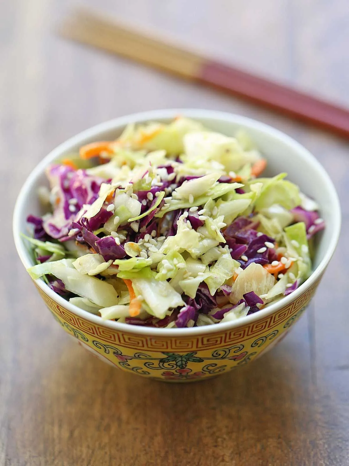 Cabbage Salad with Vinegar and Oil