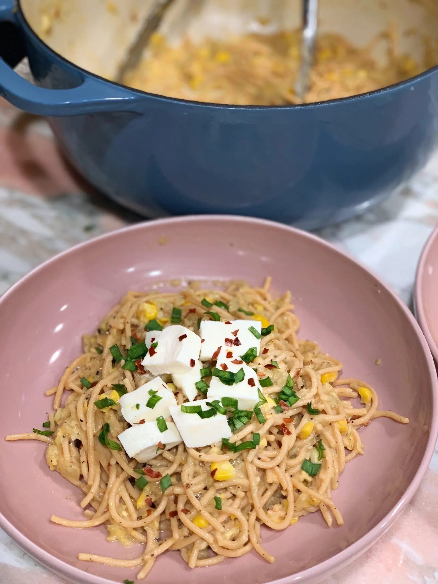 Cacio e Pepe Creamed Corn