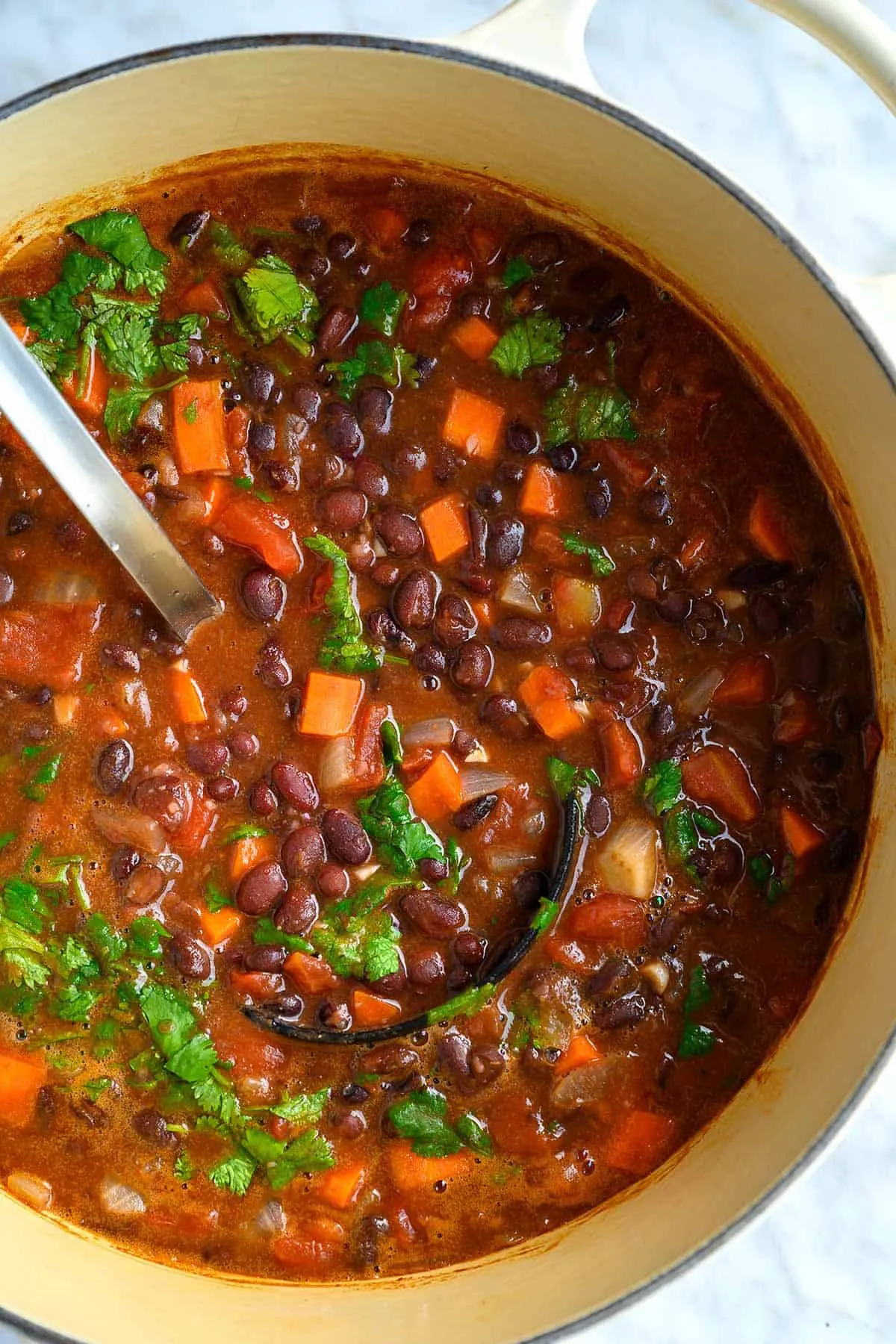 Cal Peternell's Black Bean Soup