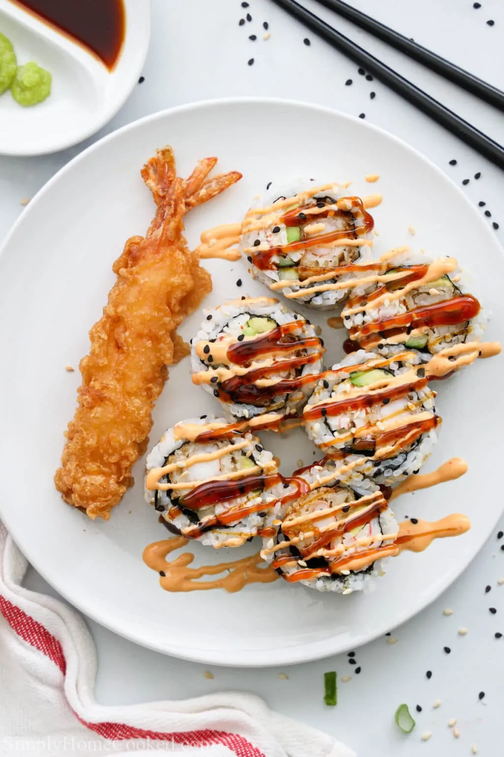 California Roll Salad with Dynamite Dressing