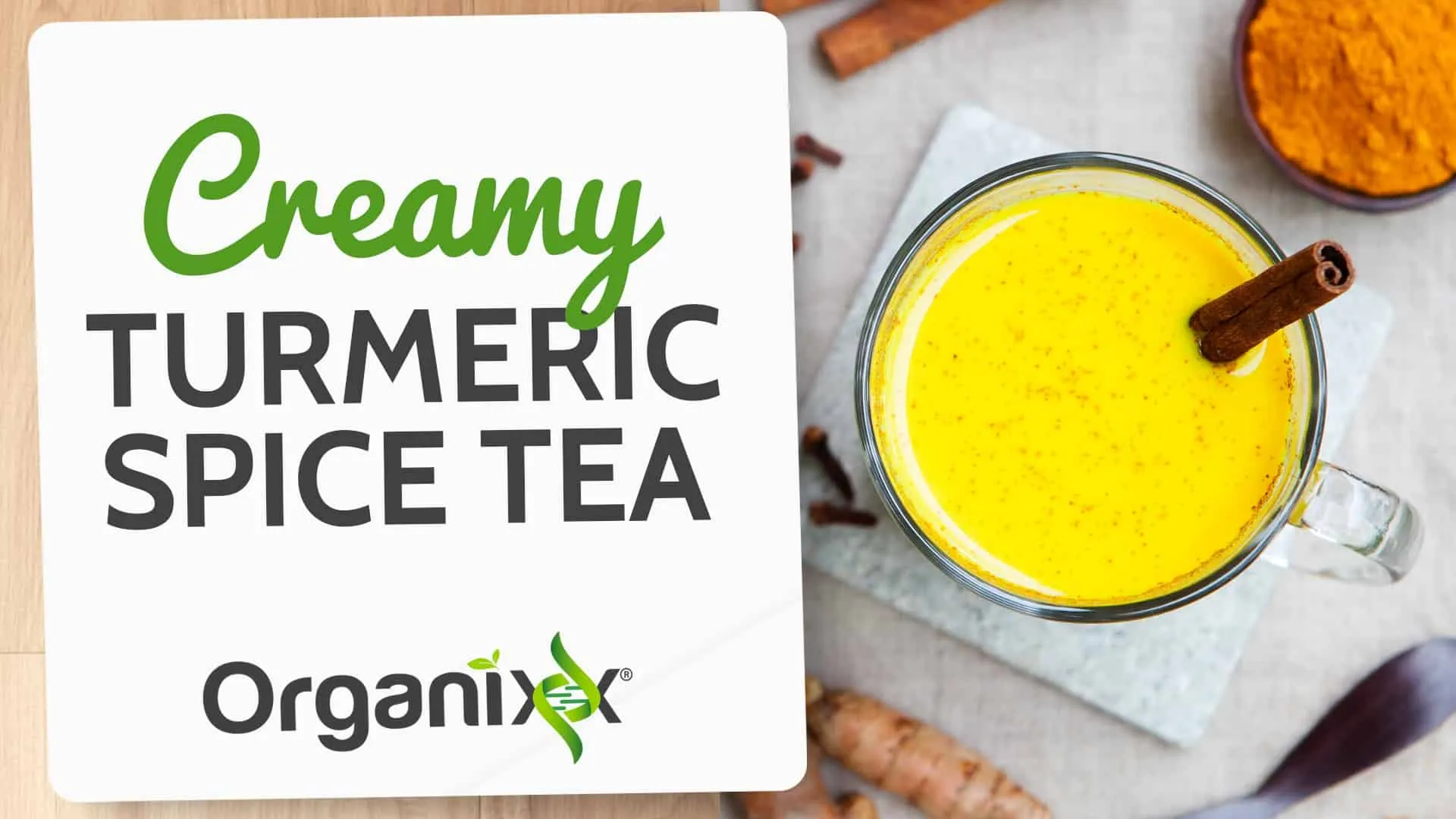 Calming Creamy Turmeric Tea