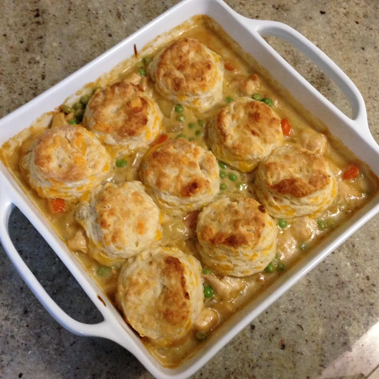 Campbell's Biscuit Topped Chicken Pot Pie