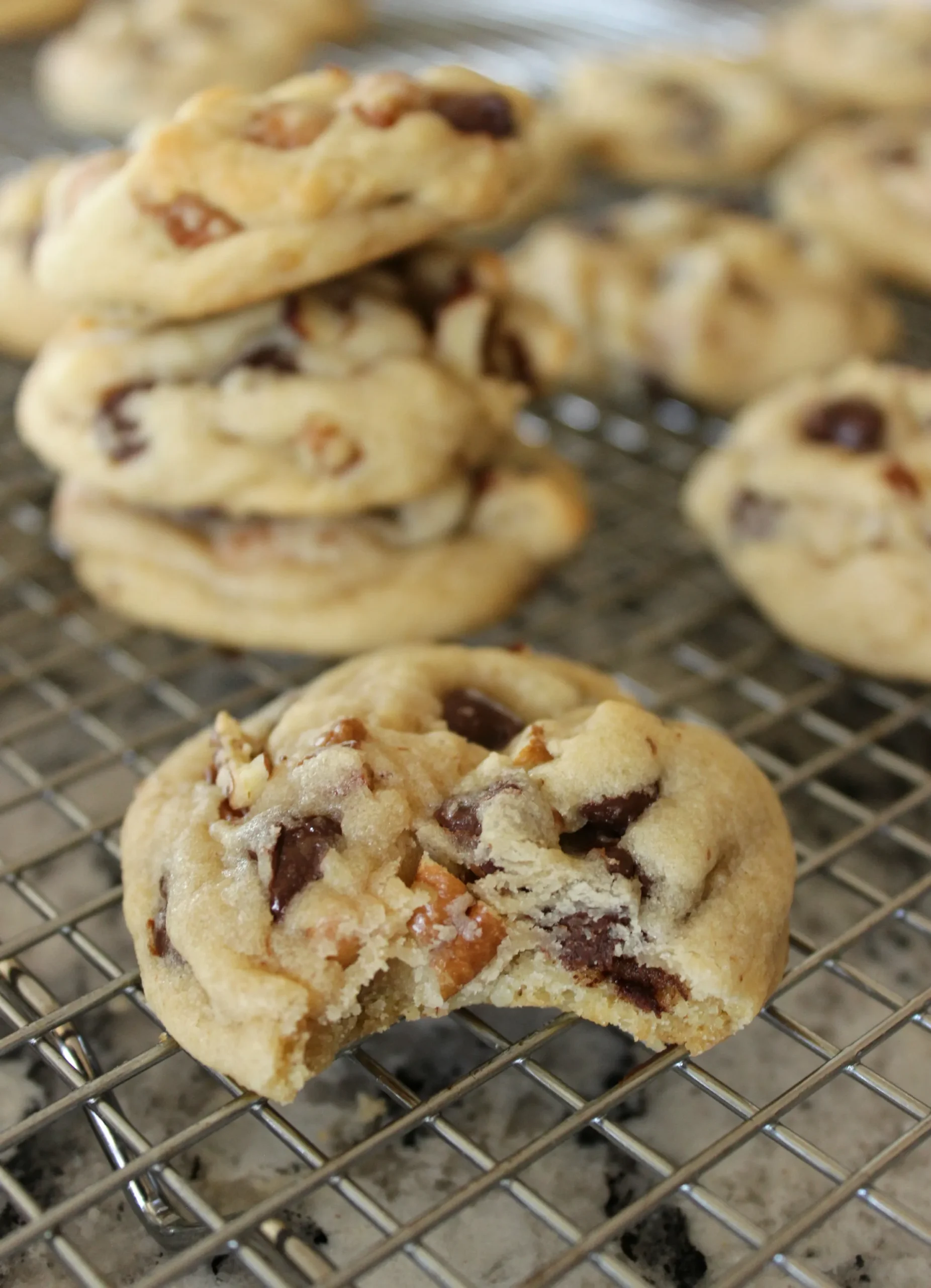 Caramel Pecan Chocolate Chip Cookies