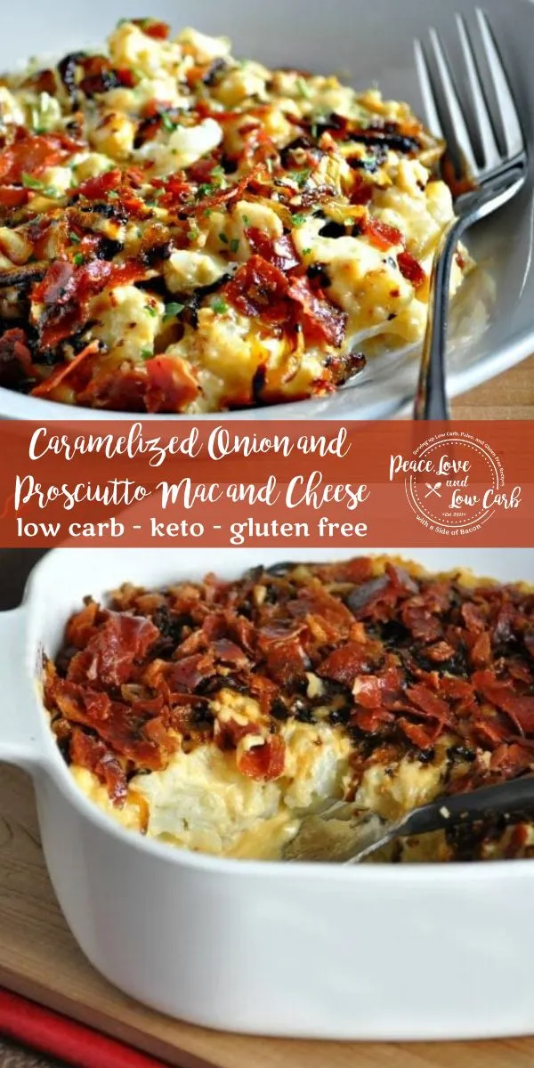 Caramelized Onion and Prosciutto Mac and Cheese