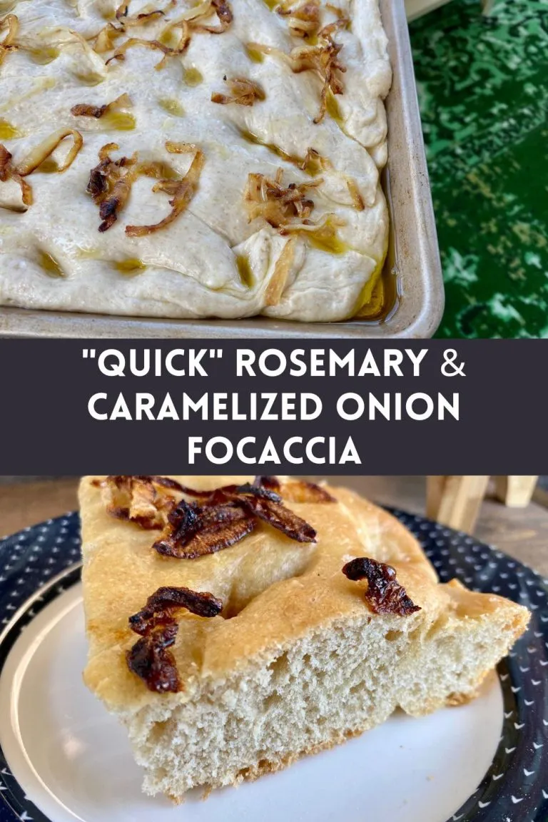 Caramelized Onion and Rosemary Focaccia