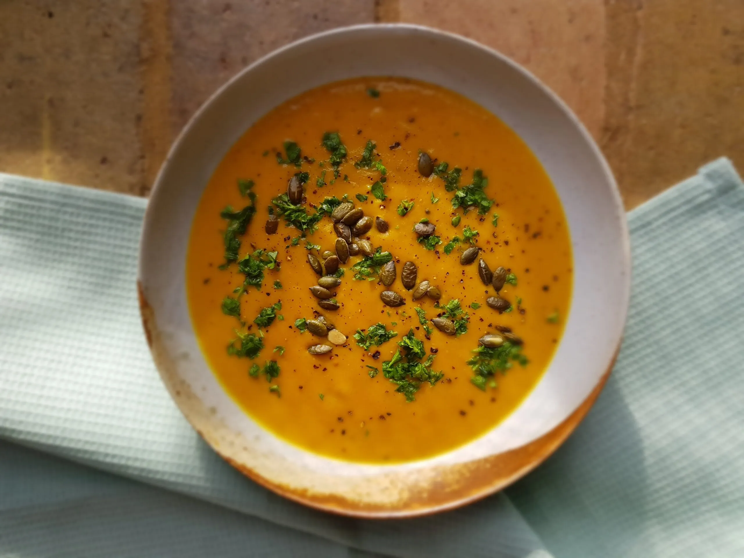 Carrot Soup with Caraway and Cumin