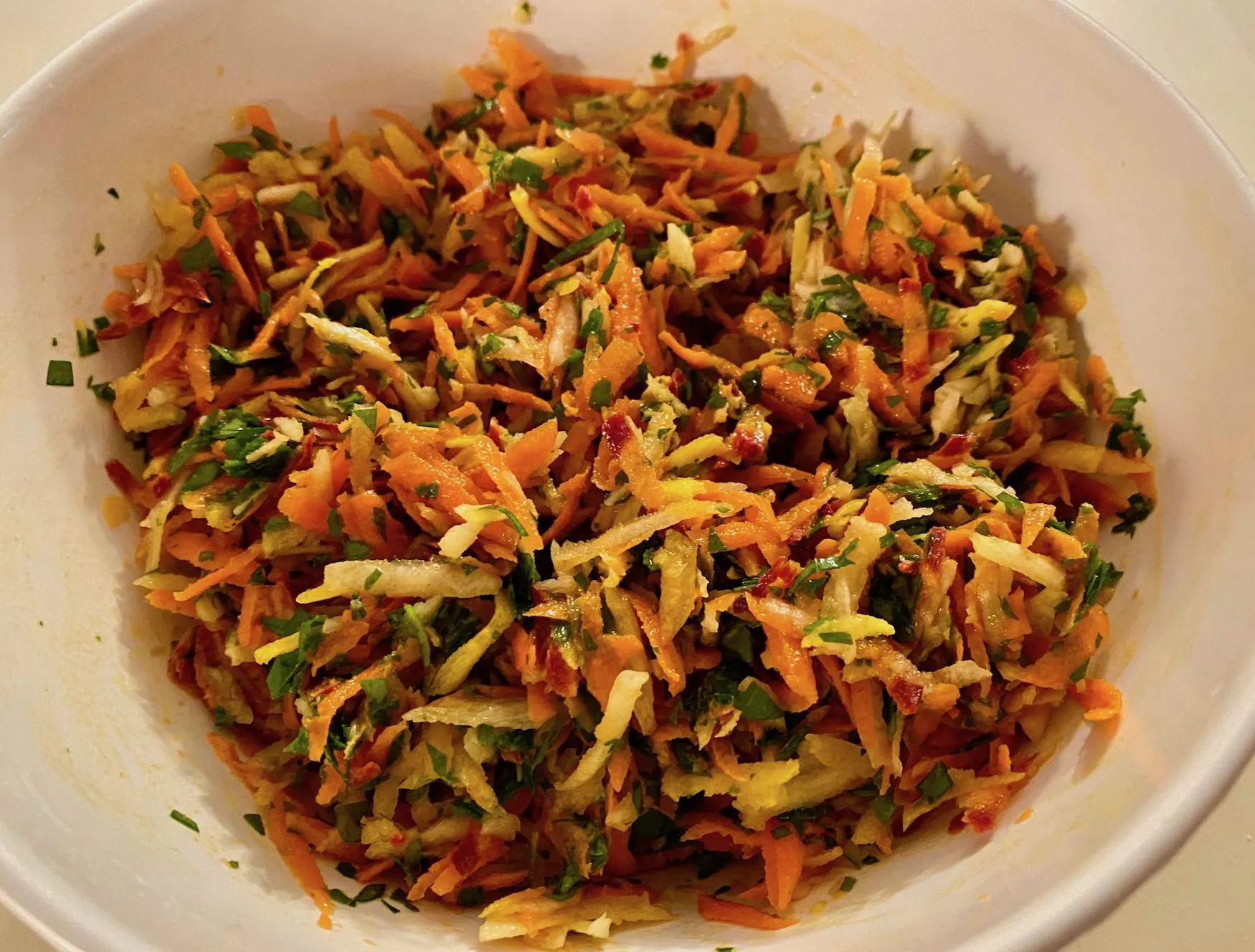 Carrot and Parsley Salad