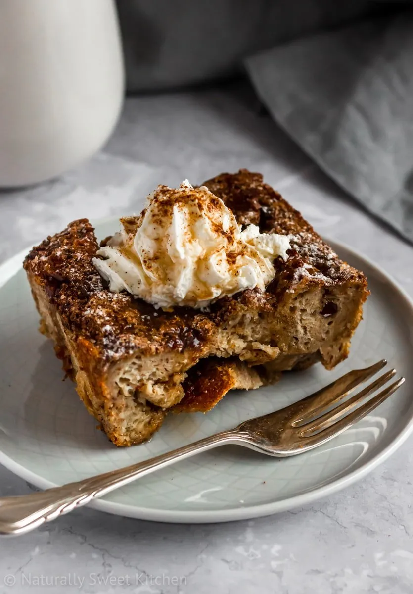 Cashew Chai French Toast Casserole
