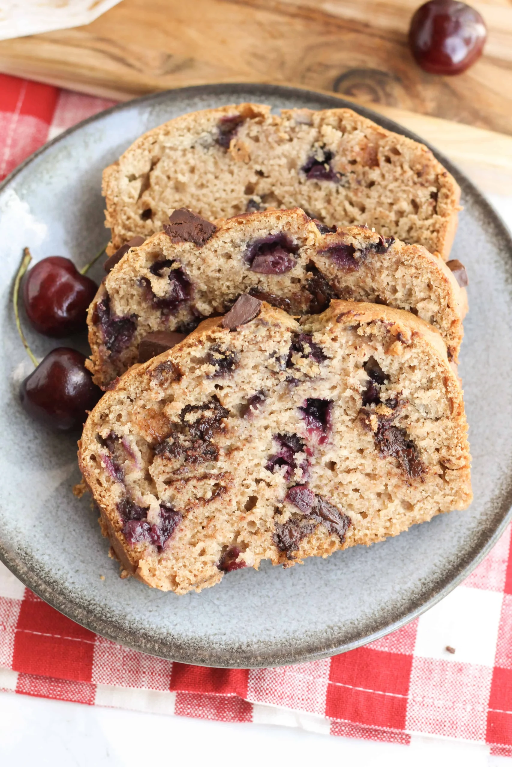 Cherry Chocolate Chunk Bread