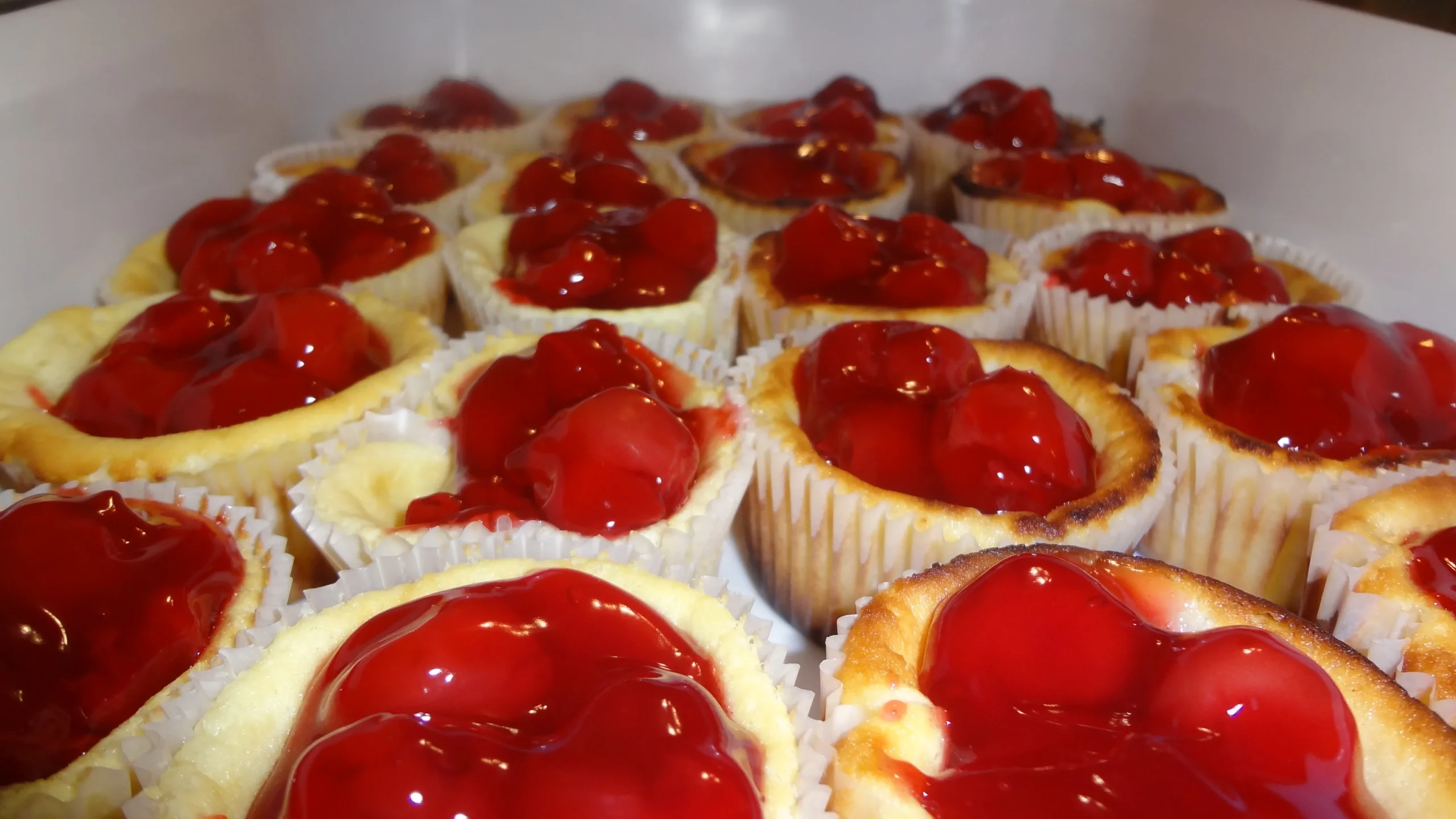 Cherry Cream Cheese Tarts