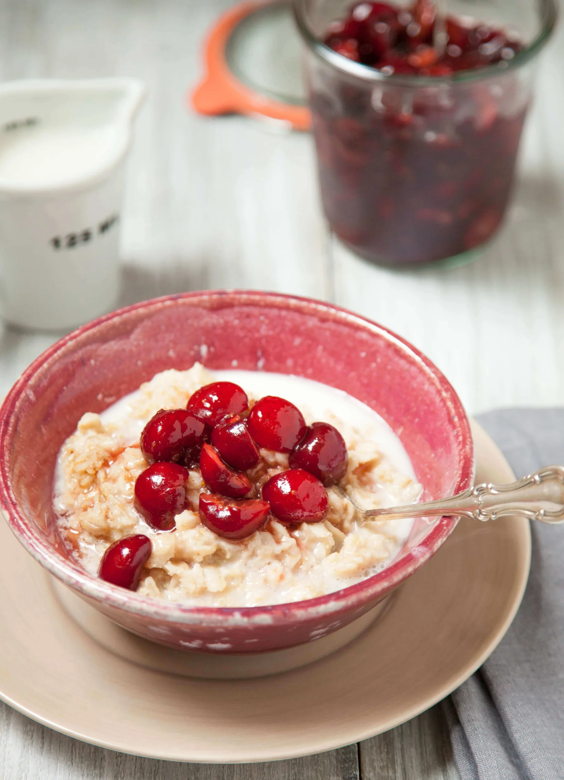 Cherry and Tangerine Oatmeal