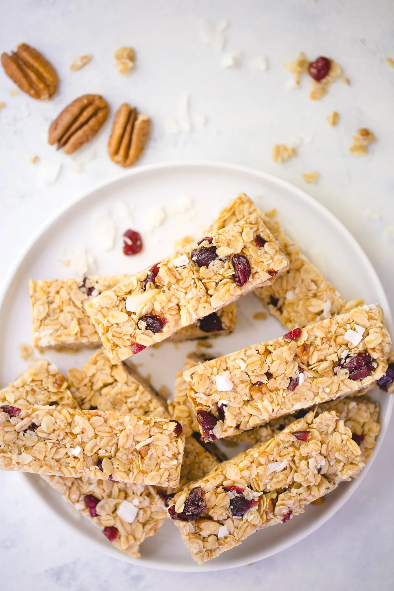 Chewy Coconut Cranberry Bars