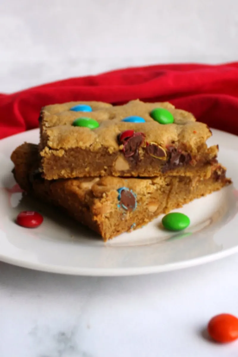 Chewy Salted Caramel M Blondies