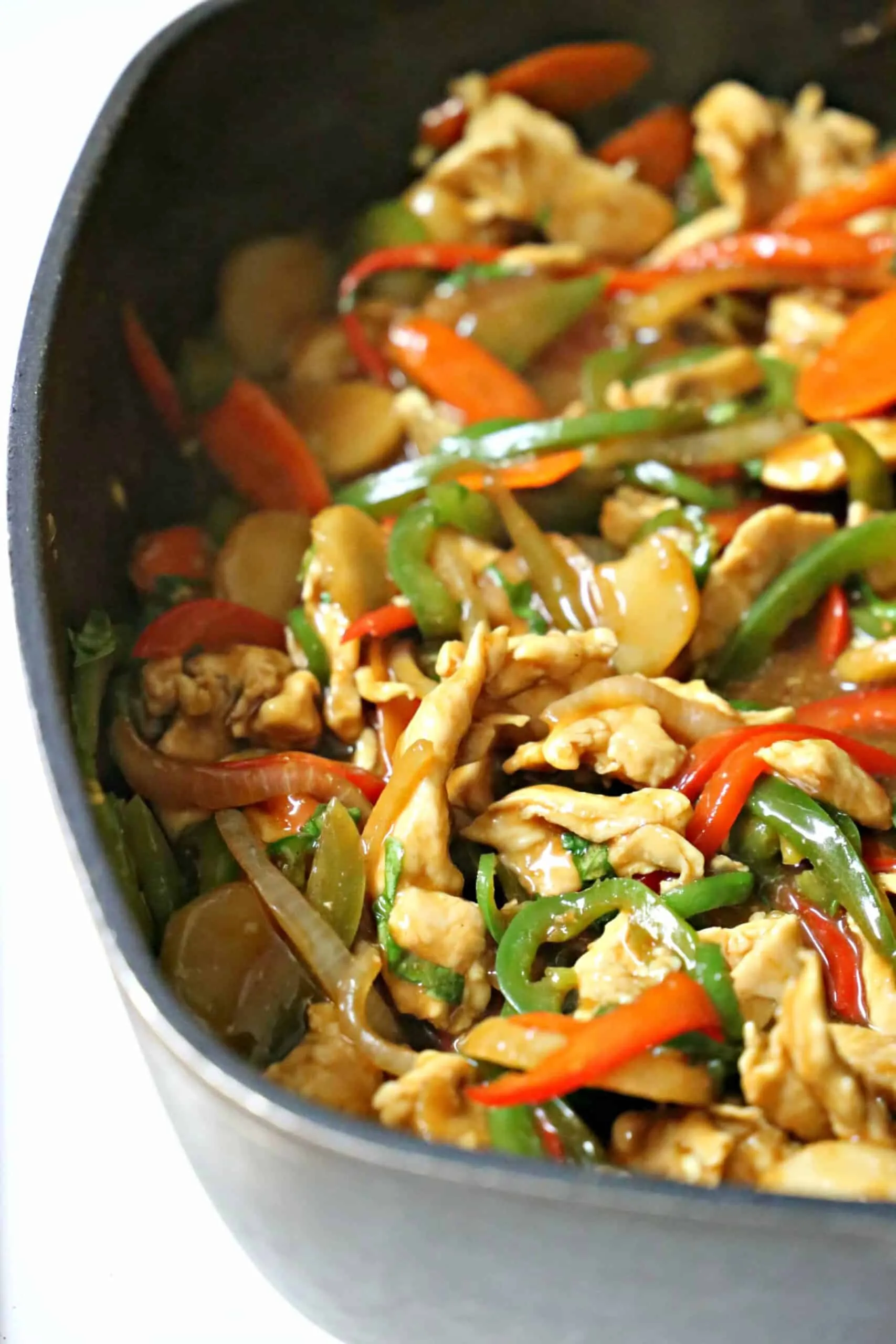 Chicken Basil Stir Fry