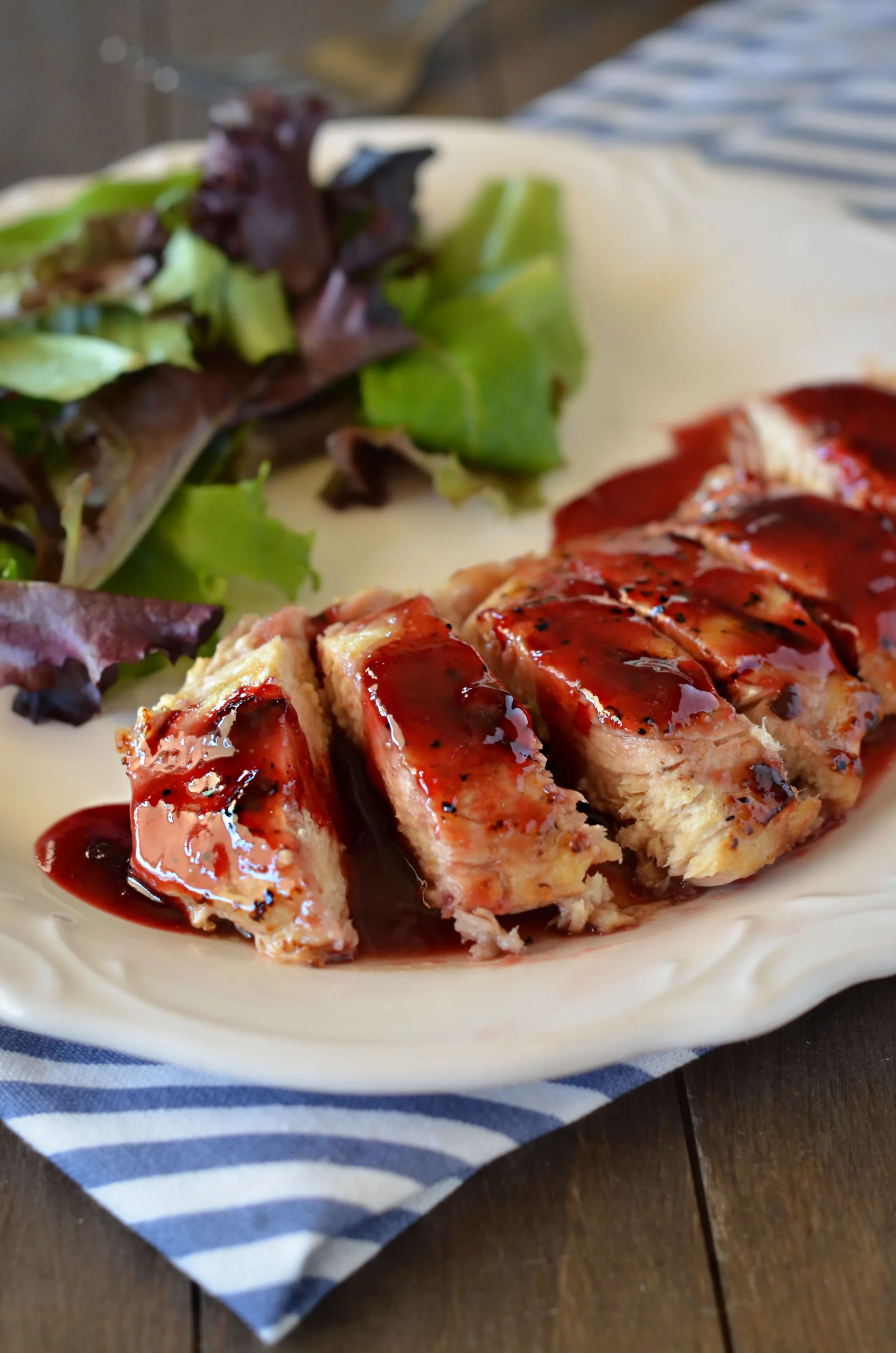 Chicken Breasts in Raspberry Marinade