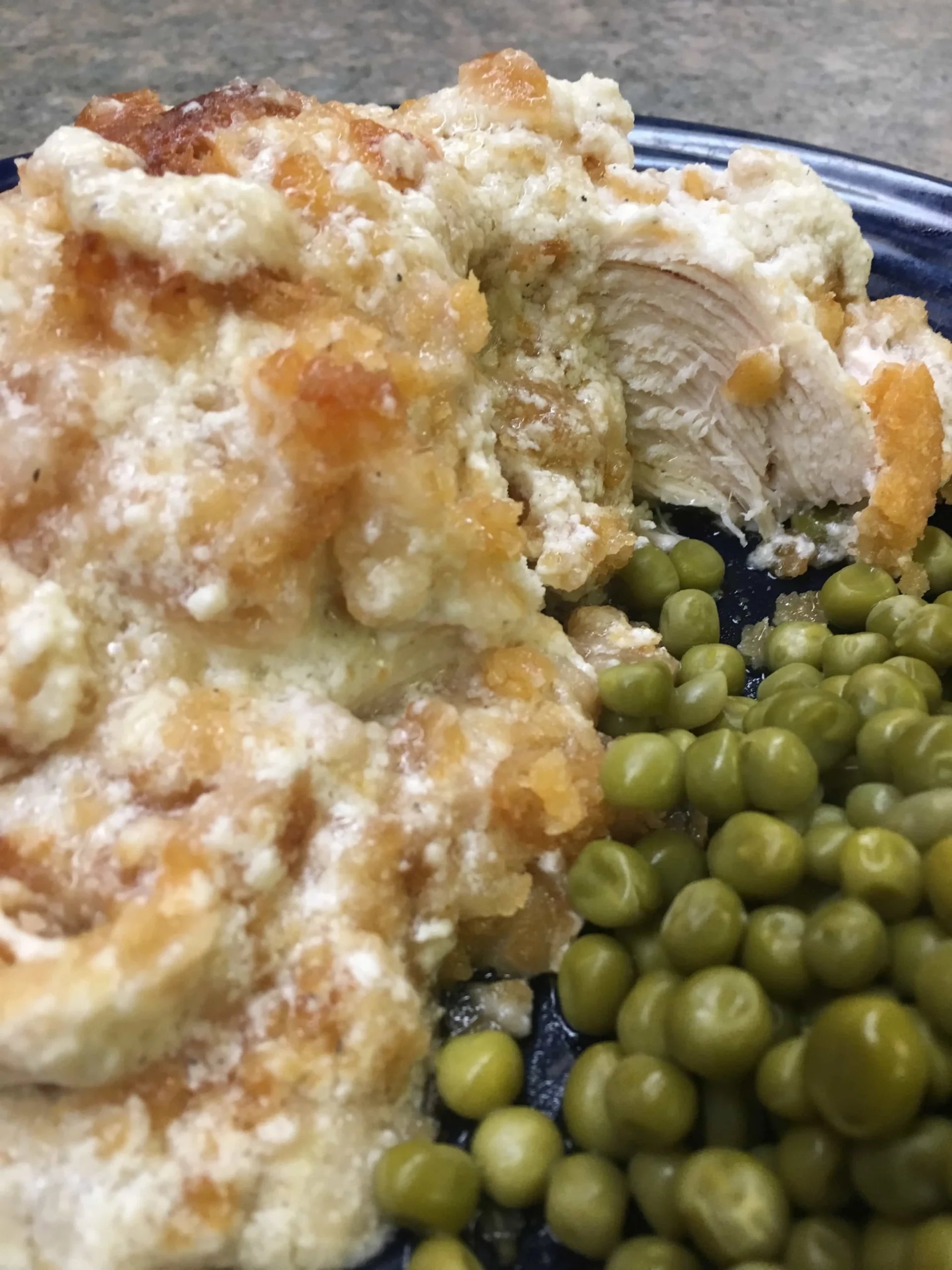 Chicken Casserole with Crackers