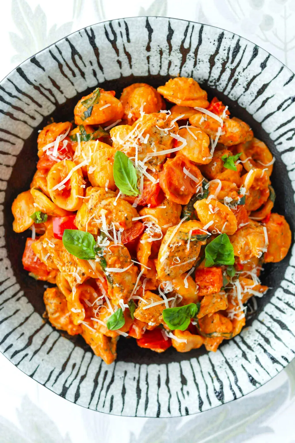 Chicken Chili with Pesto