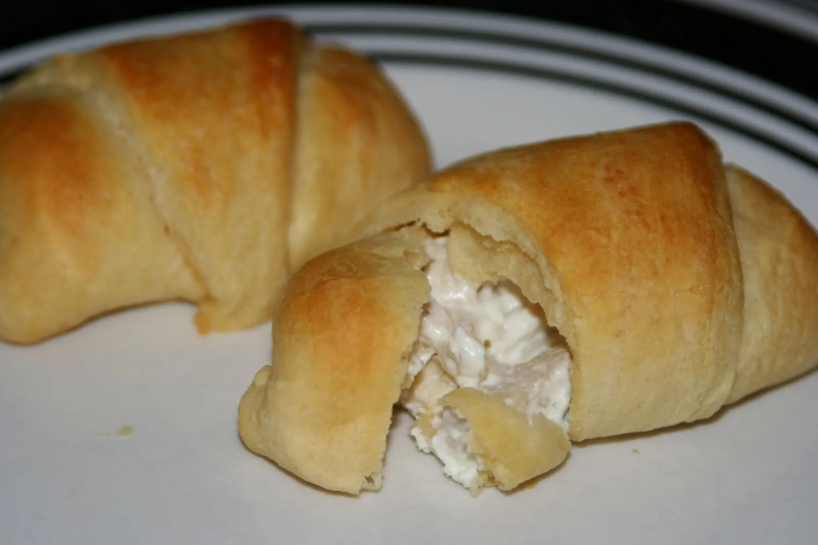 Chicken Cream Cheese Croissants