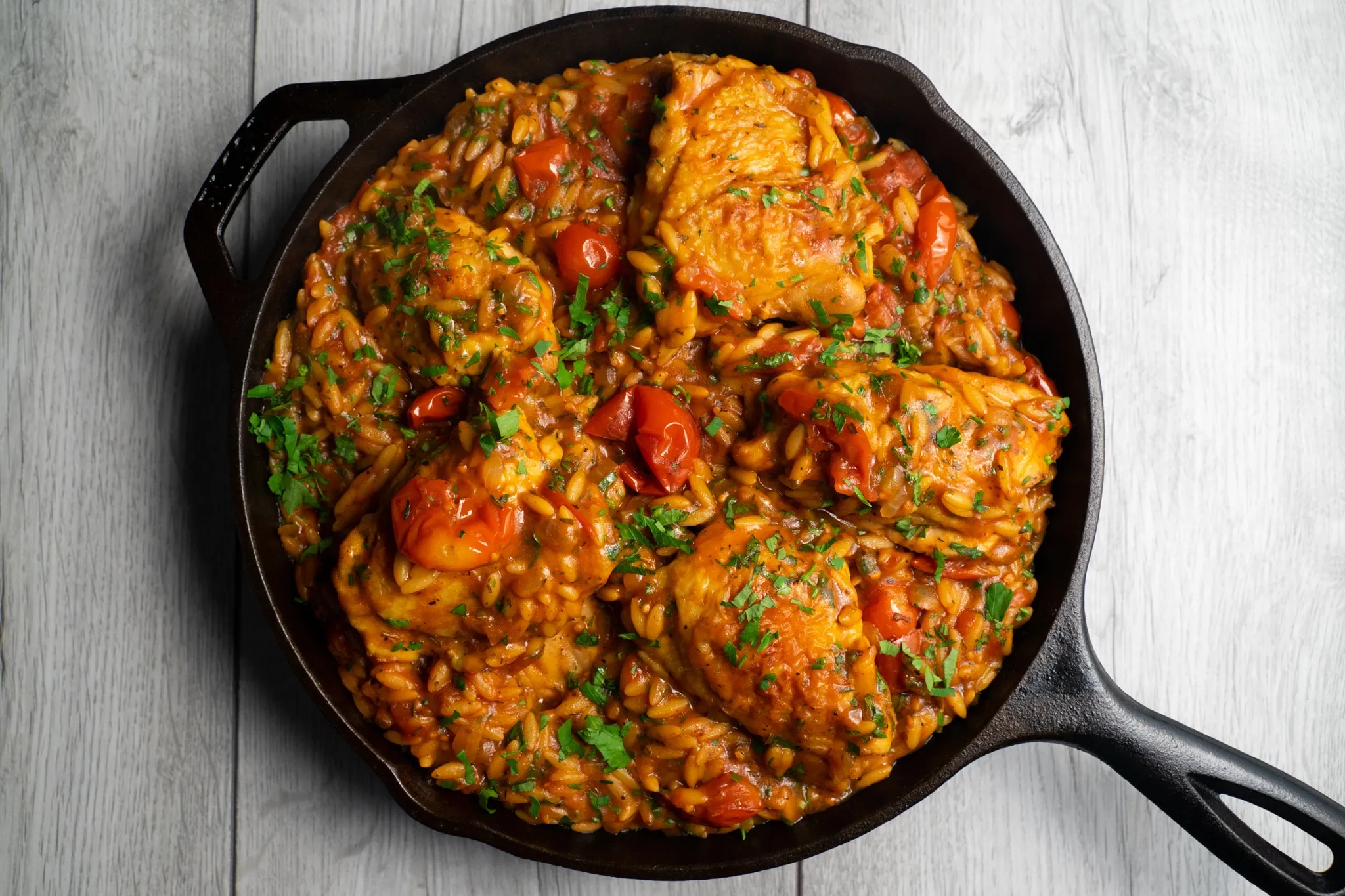 Chicken Orzo Pasta Bake